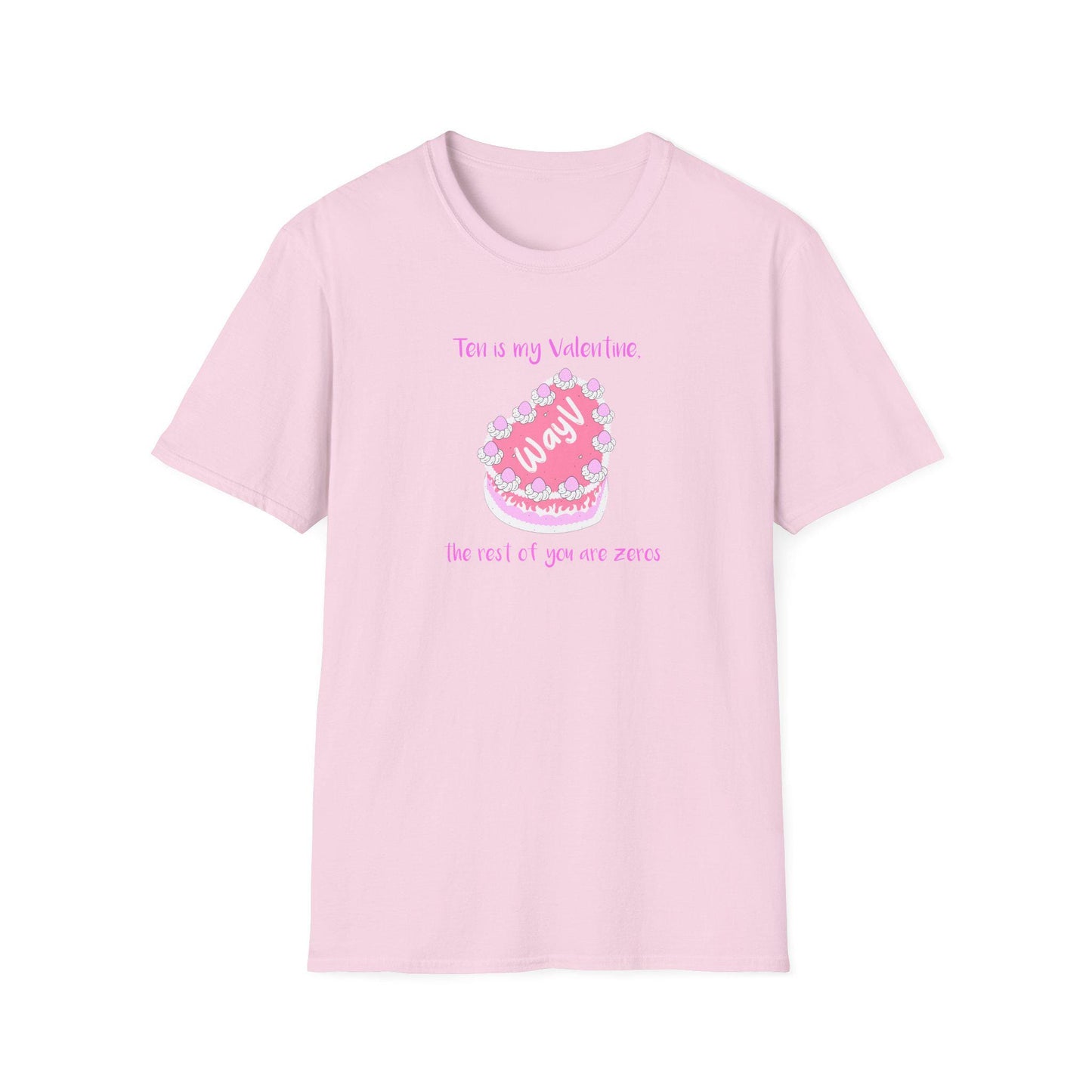 WayV Kpop Shirt, Ten Valentine Tee, Fan Merch, Concert Outfit, Unisex Cotton T-Shirt