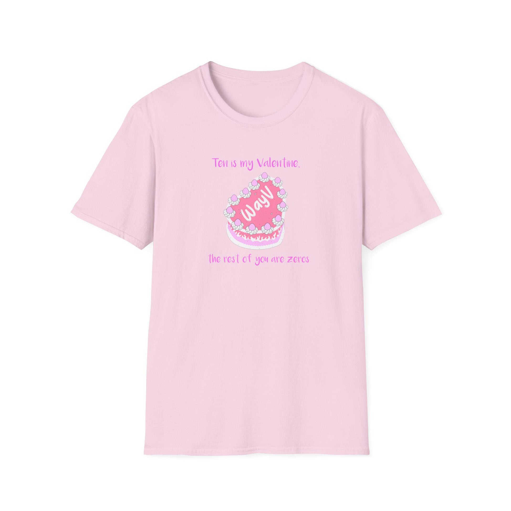 WayV Kpop Shirt, Ten Valentine Tee, Fan Merch, Concert Outfit, Unisex Cotton T-Shirt