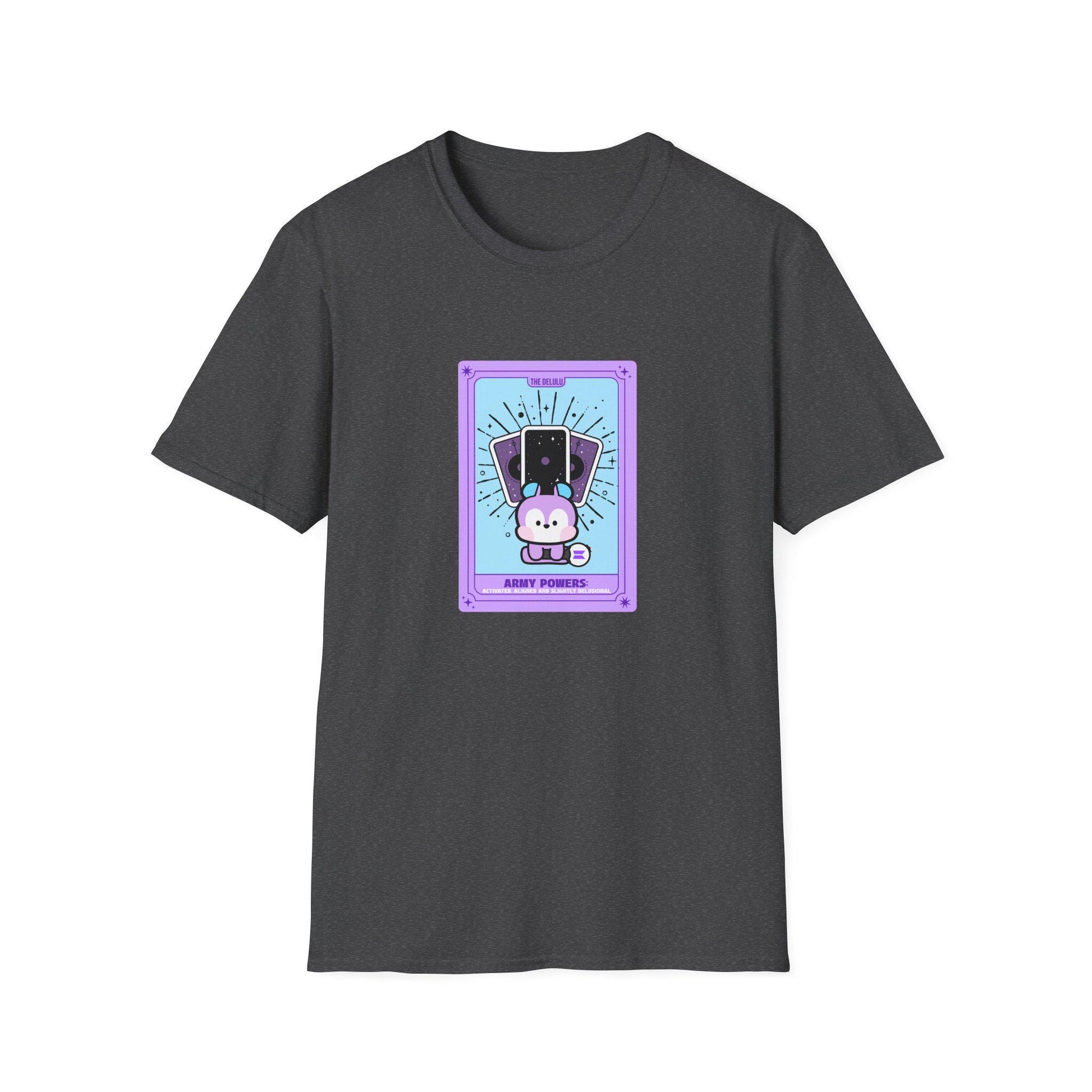BTS Kpop shirt, BT21 Mang Tarot Tee, Army Fan Merch, Concert Outfit, Unisex Cotton T-Shirt