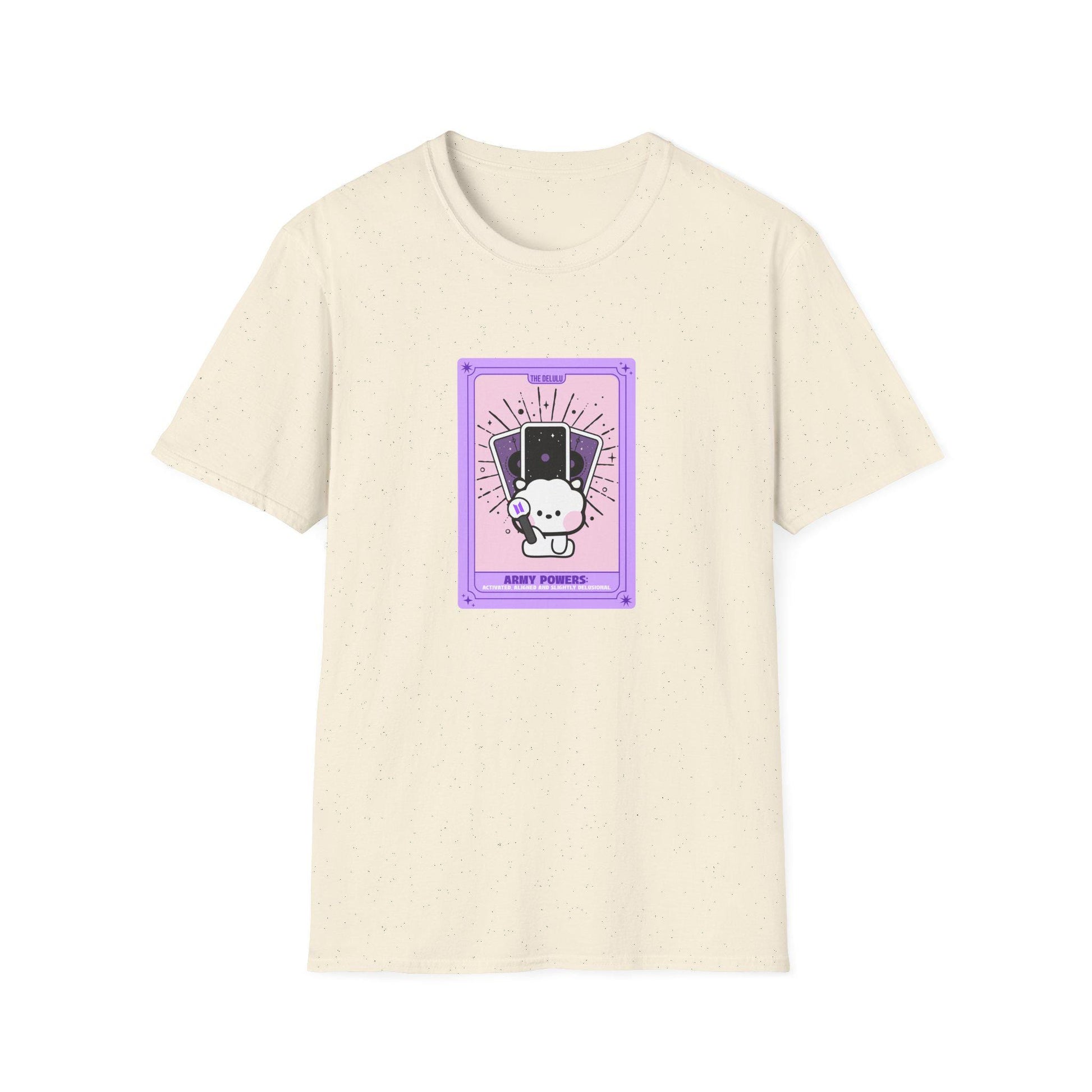 BTS Kpop Shirt, BT21 RJ Tarot Tee, Army Fan Merch, Concert Outfit, Unisex Cotton T-Shirt