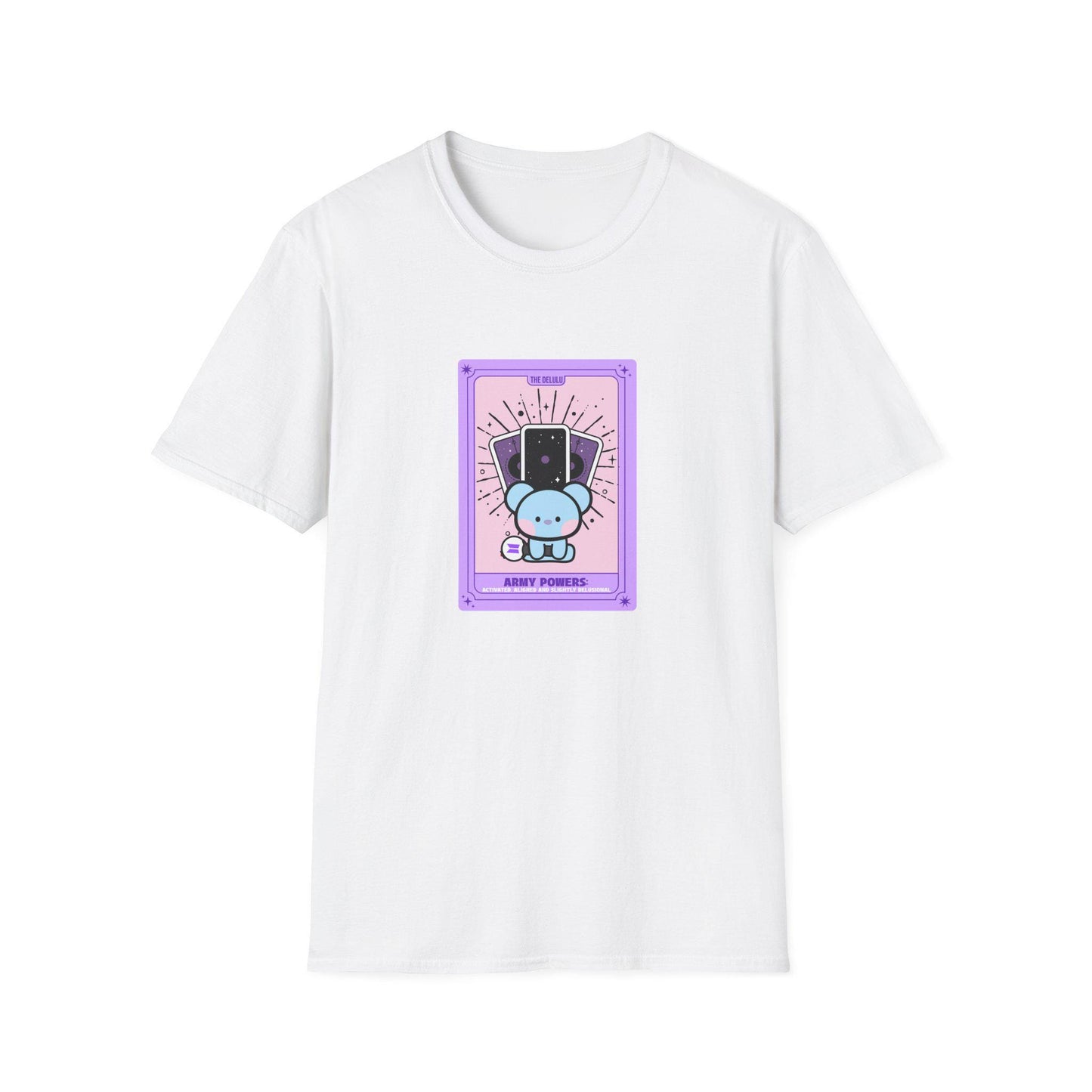 BTS Kpop Shirt, BT21 Koya Tarot Design, Fan Gift, Concert Outfit Tee, Unisex Cotton Top