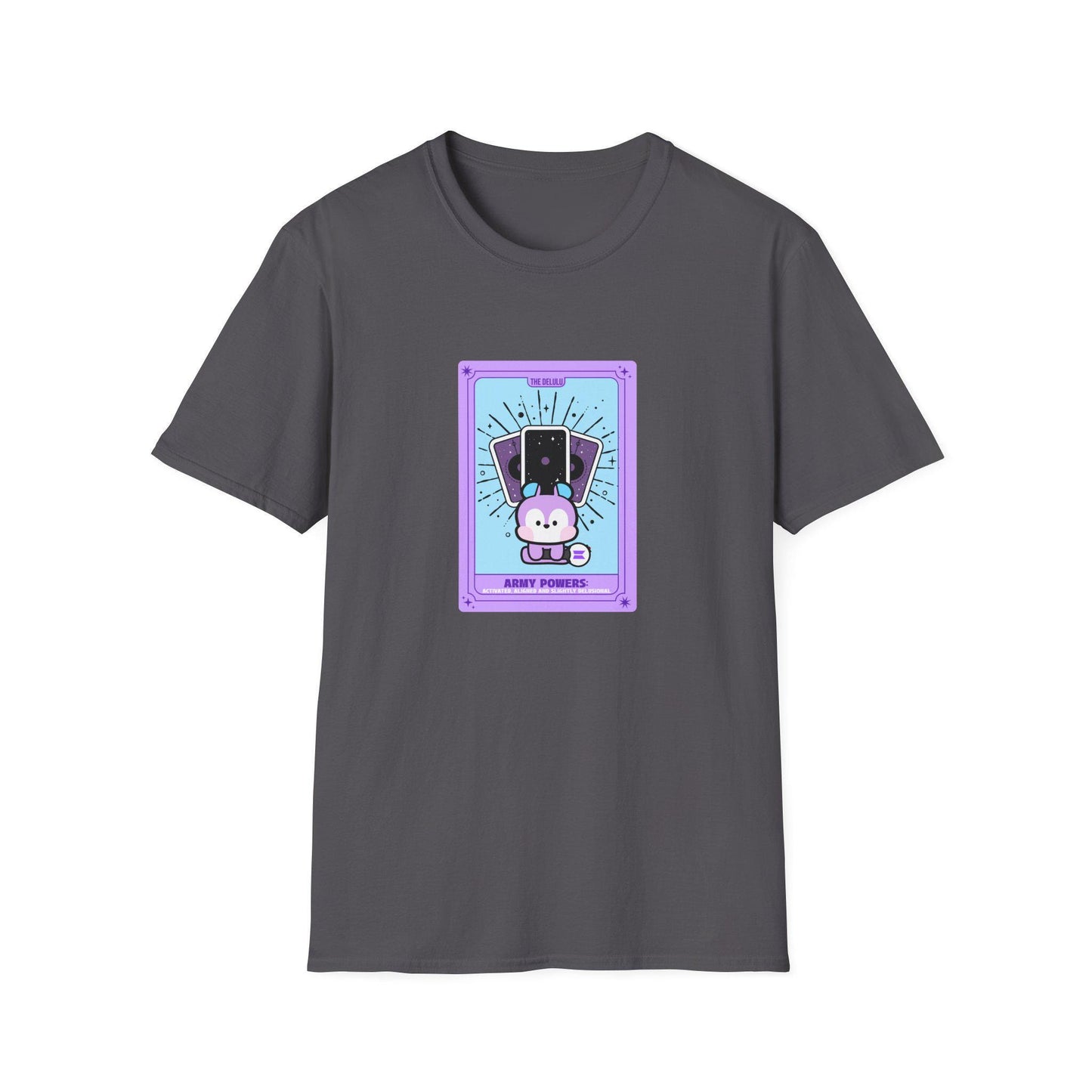 BTS Kpop shirt, BT21 Mang Tarot Tee, Army Fan Merch, Concert Outfit, Unisex Cotton T-Shirt