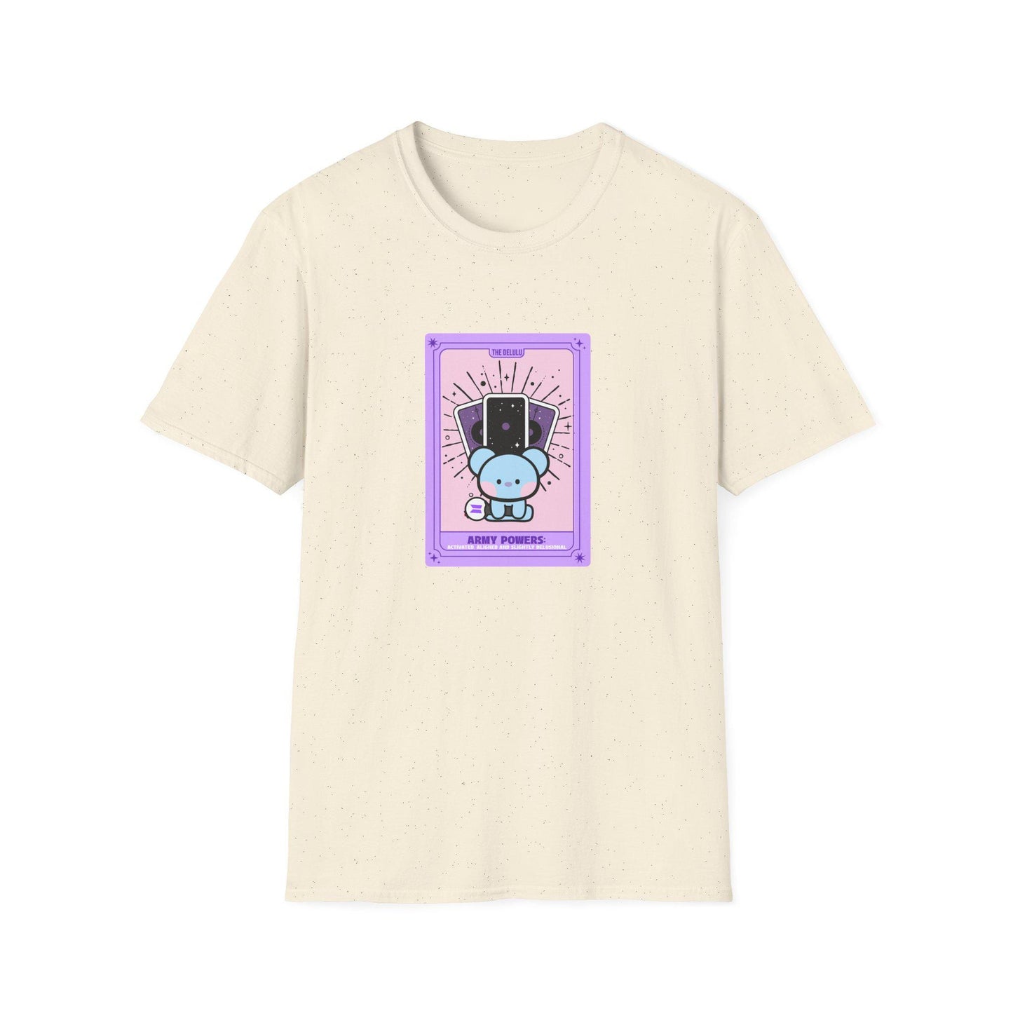 BTS Kpop Shirt, BT21 Koya Tarot Design, Fan Gift, Concert Outfit Tee, Unisex Cotton Top