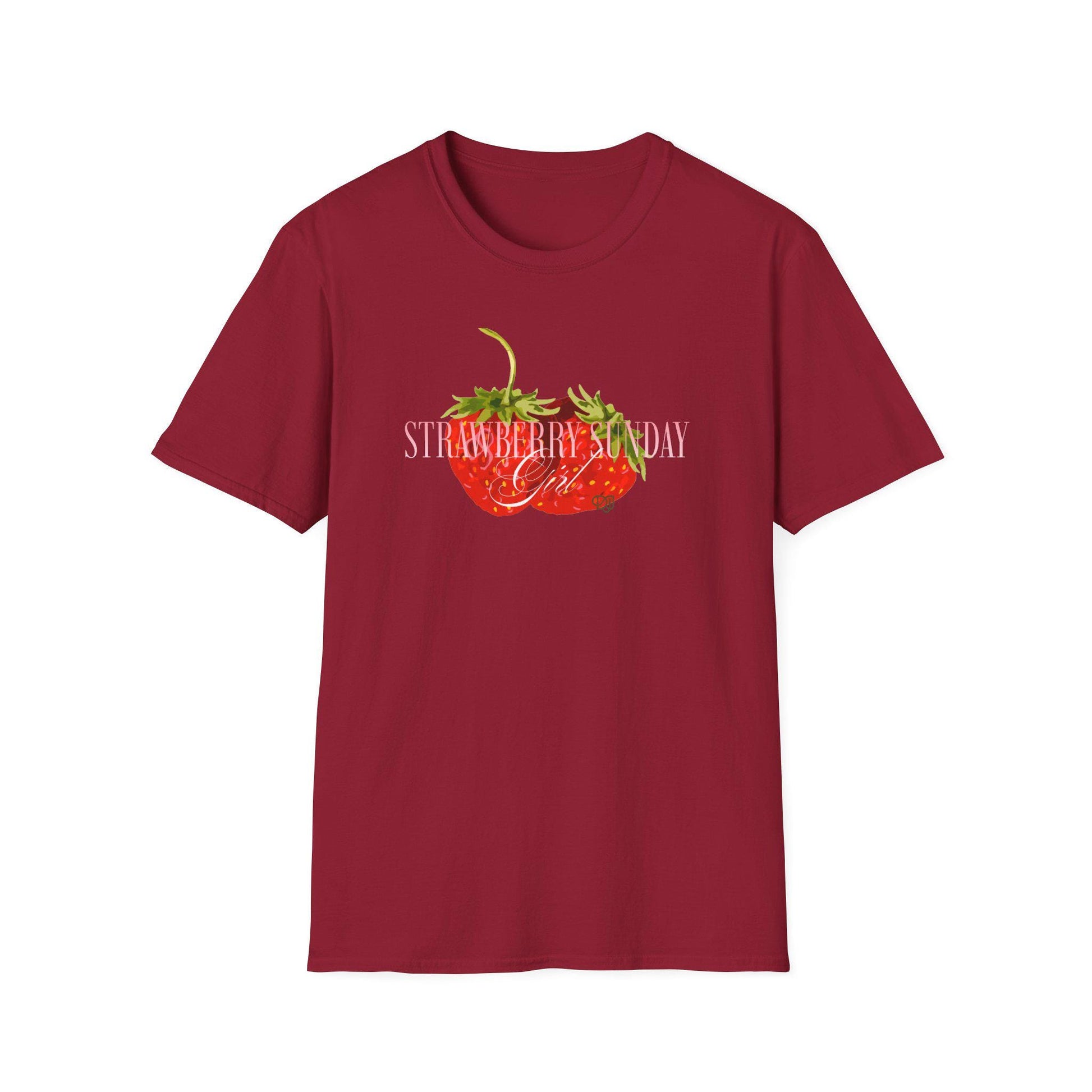 NCT DoJaeJung Kpop Shirt, Strawberry Sunday Girl Tee, Fan Merch, Concert Outfit, Unisex Cotton T-Shirt