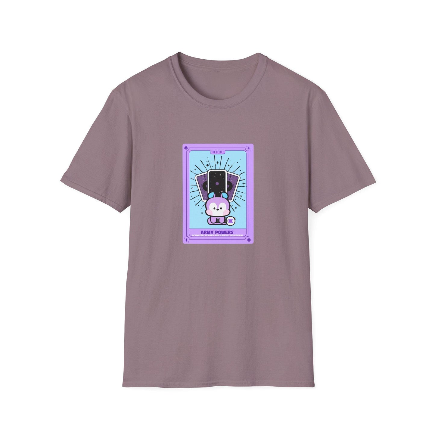 BTS Kpop shirt, BT21 Mang Tarot Tee, Army Fan Merch, Concert Outfit, Unisex Cotton T-Shirt