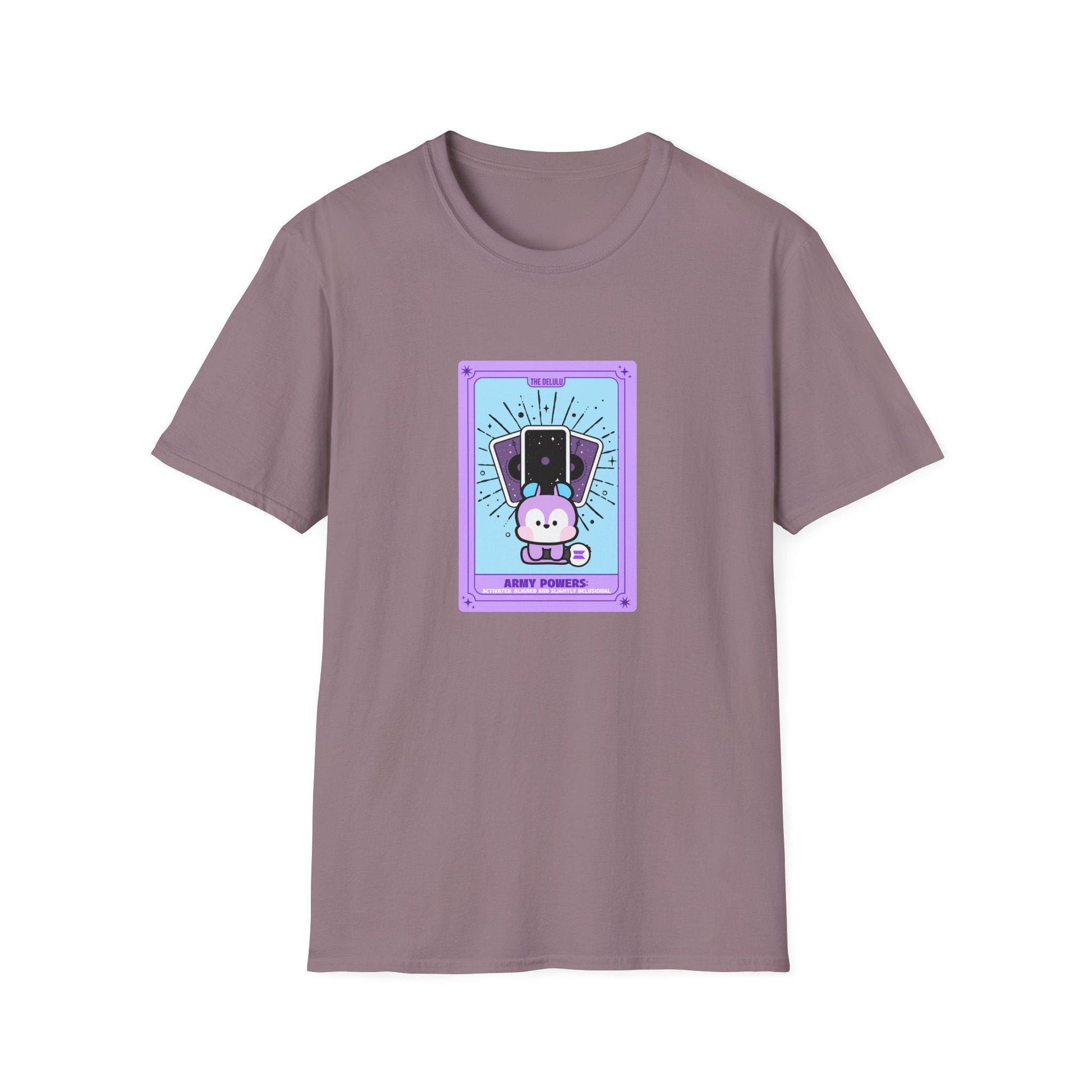 BTS Kpop shirt, BT21 Mang Tarot Tee, Army Fan Merch, Concert Outfit, Unisex Cotton T-Shirt