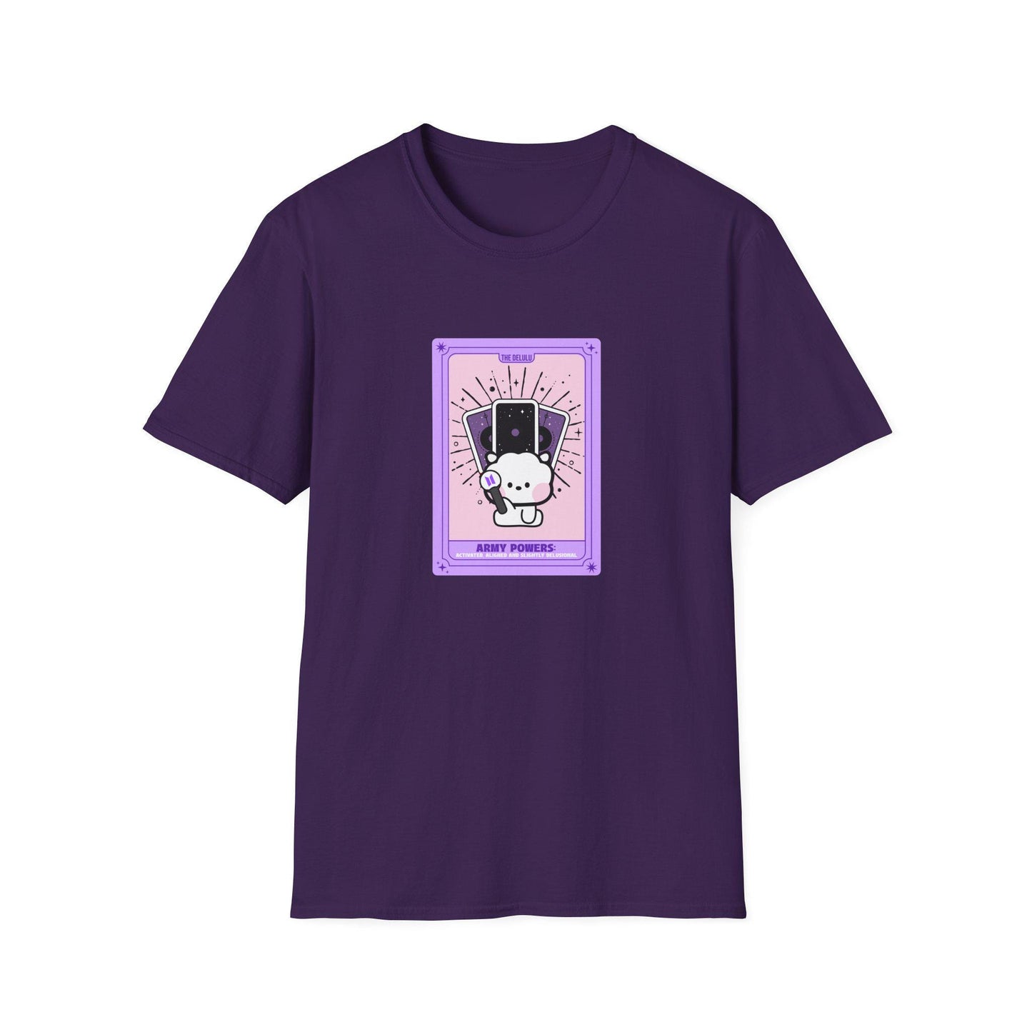 BTS Kpop Shirt, BT21 RJ Tarot Tee, Army Fan Merch, Concert Outfit, Unisex Cotton T-Shirt