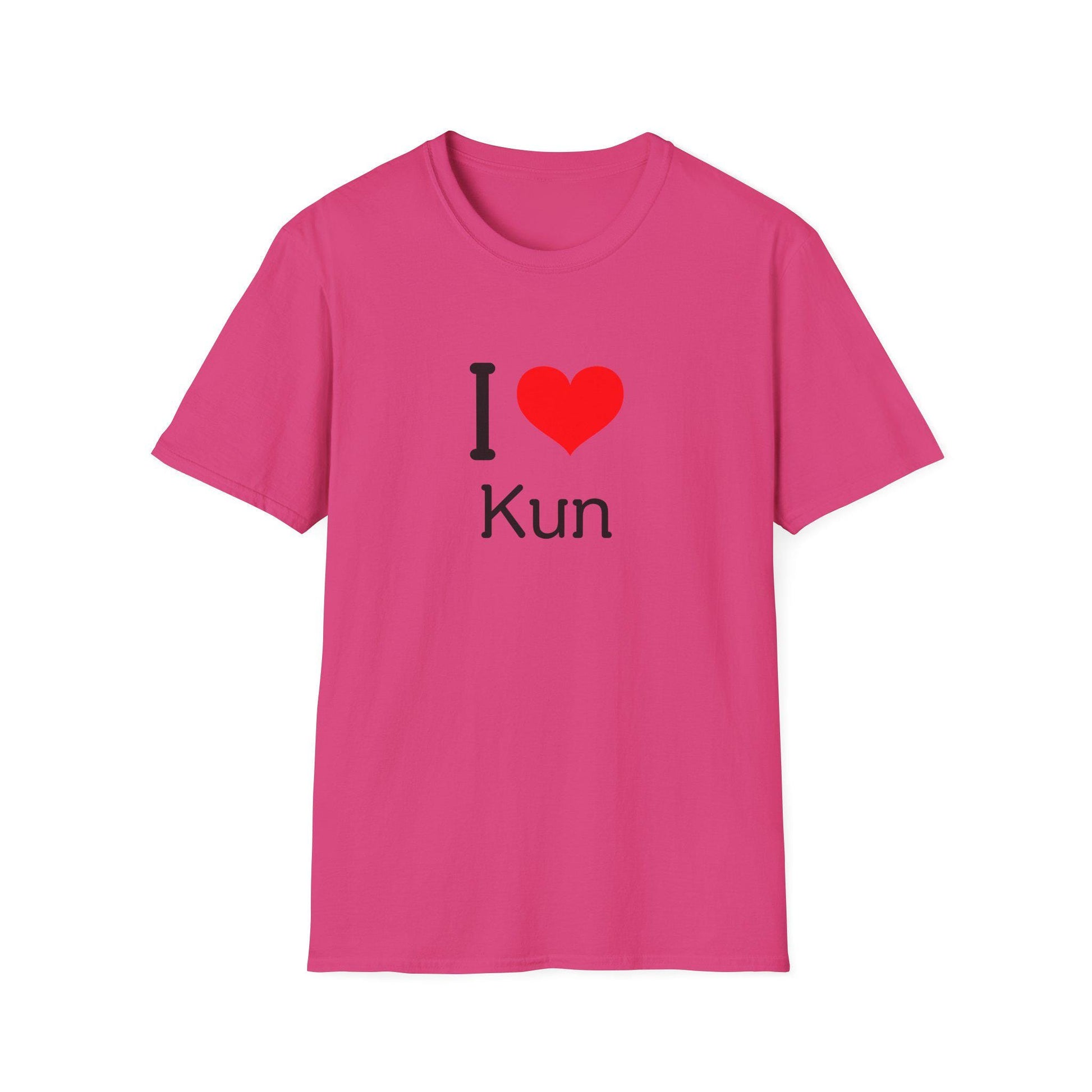 WayV Kpop Shirt, I Love Kun Tee, Fan Gift, Concert Outfit, Unisex Cotton T-Shirt