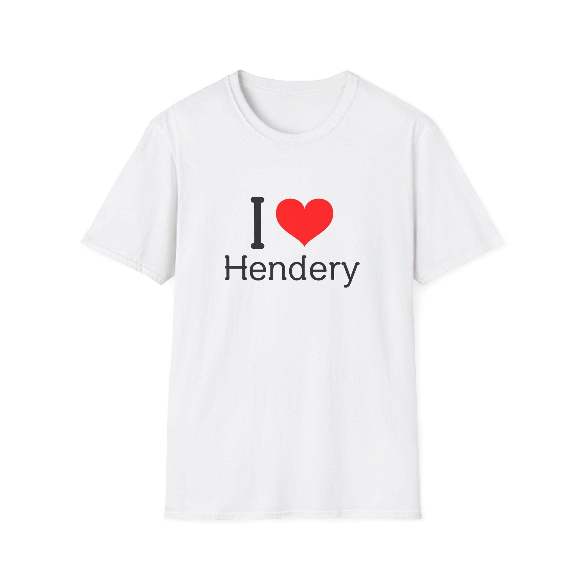WayV Kpop Shirt, I Love Hendery Tee, Fan Gift, Concert Outfit, Unisex Cotton T-Shirt