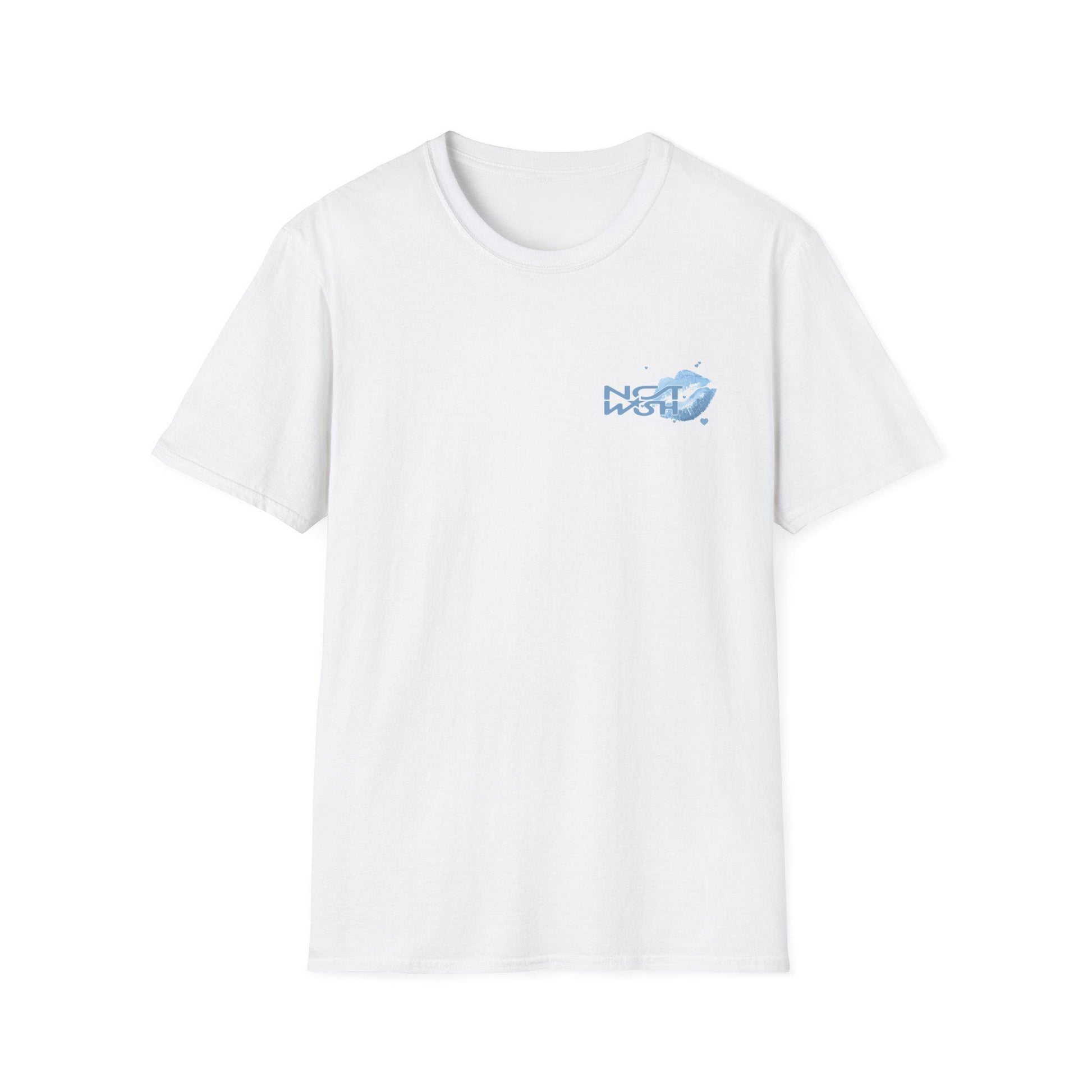 NCT Wish Kpop Logo Lipstick Kiss Cotton T-Shirt, Concert Outfit