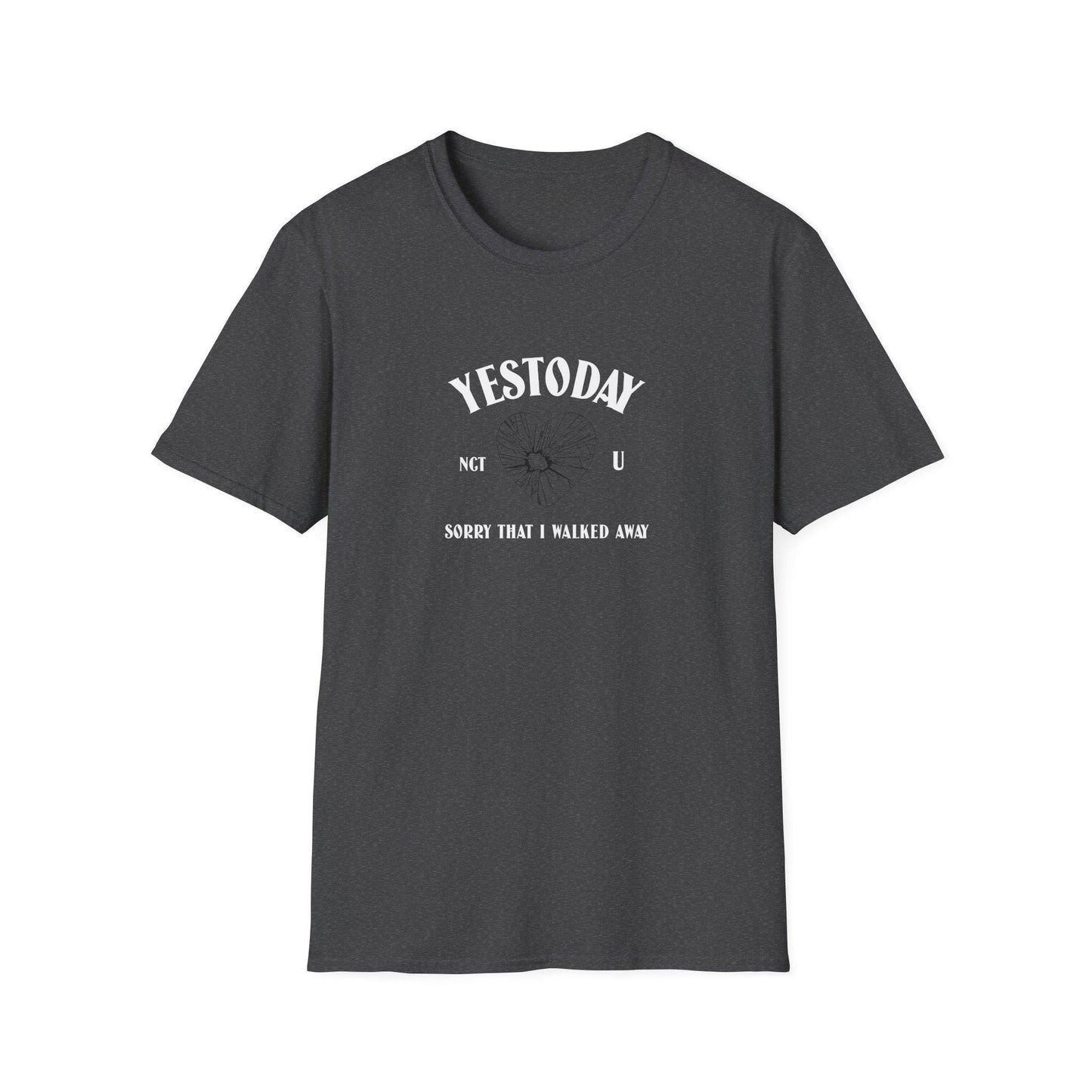 NCT U Kpop Shirt, Yestoday Lyric Tee, Fan Merch, Concert Outfit, Unisex Cotton T-Shirt