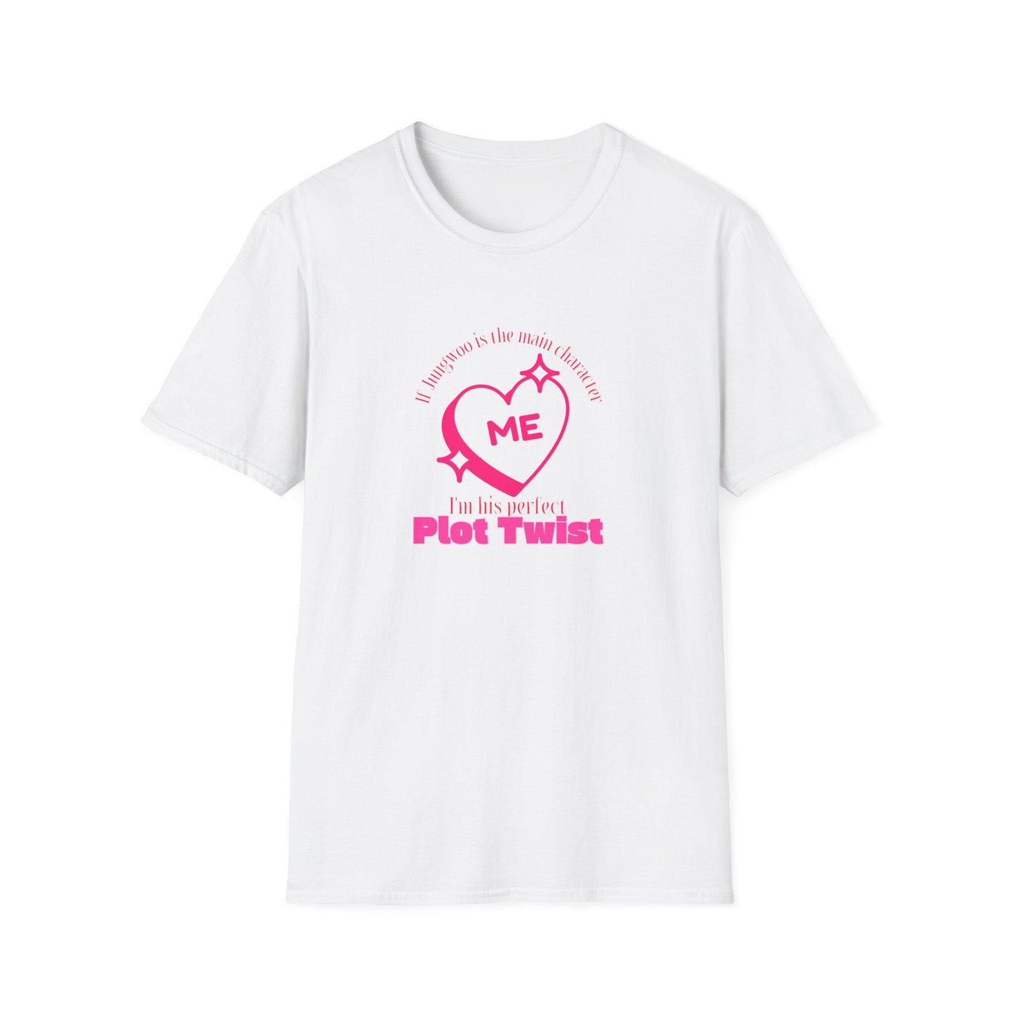 Jungwoo Kpop Shirt, Plot Twist Tee, NCT127 Fan Merch, Concert Outfit, Unisex Cotton T-Shirt