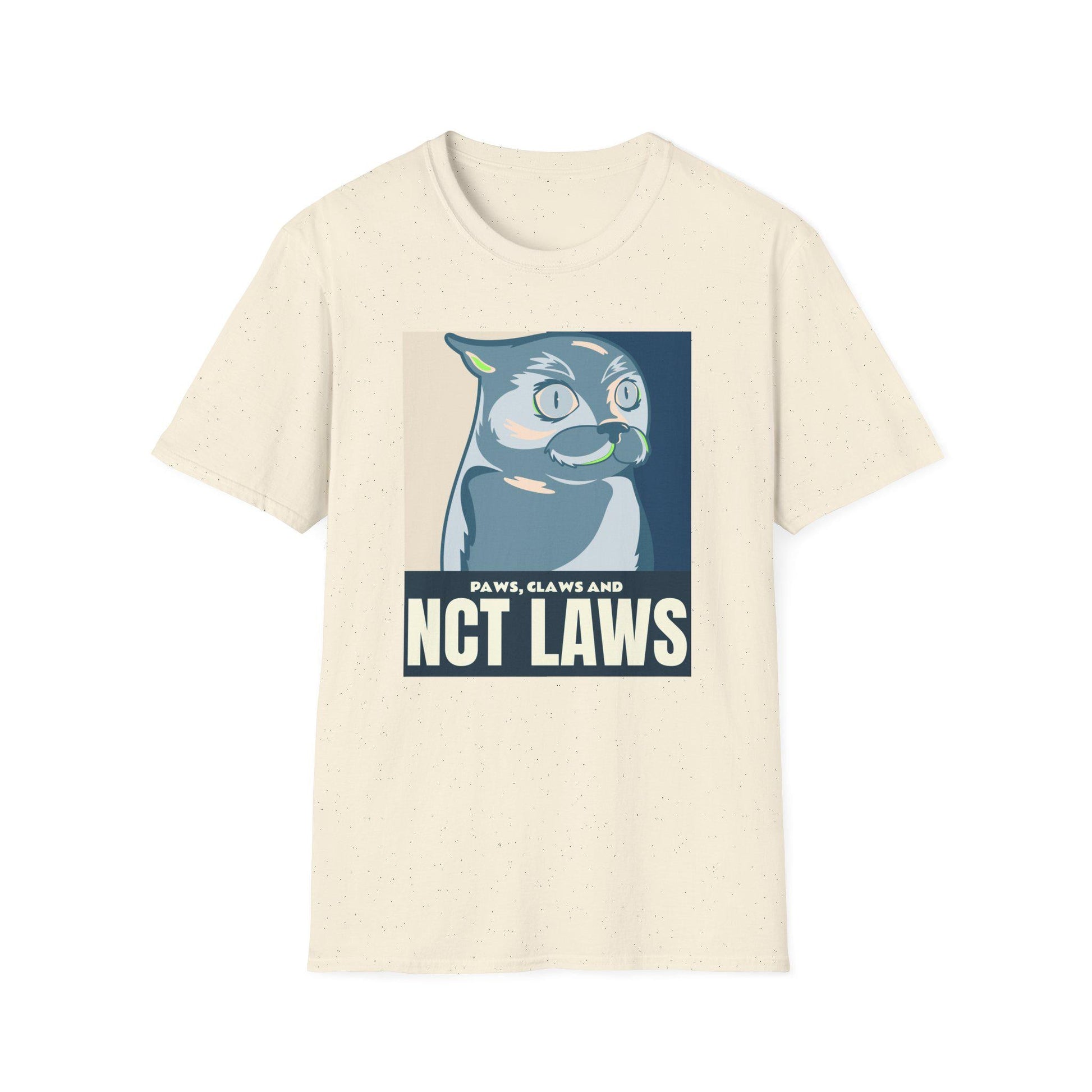 NCT Kpop Shirt, Paws Claws and NCT Laws Tee, Funny Fan Merch, Cute Outfit, Unisex Cotton T-Shirt