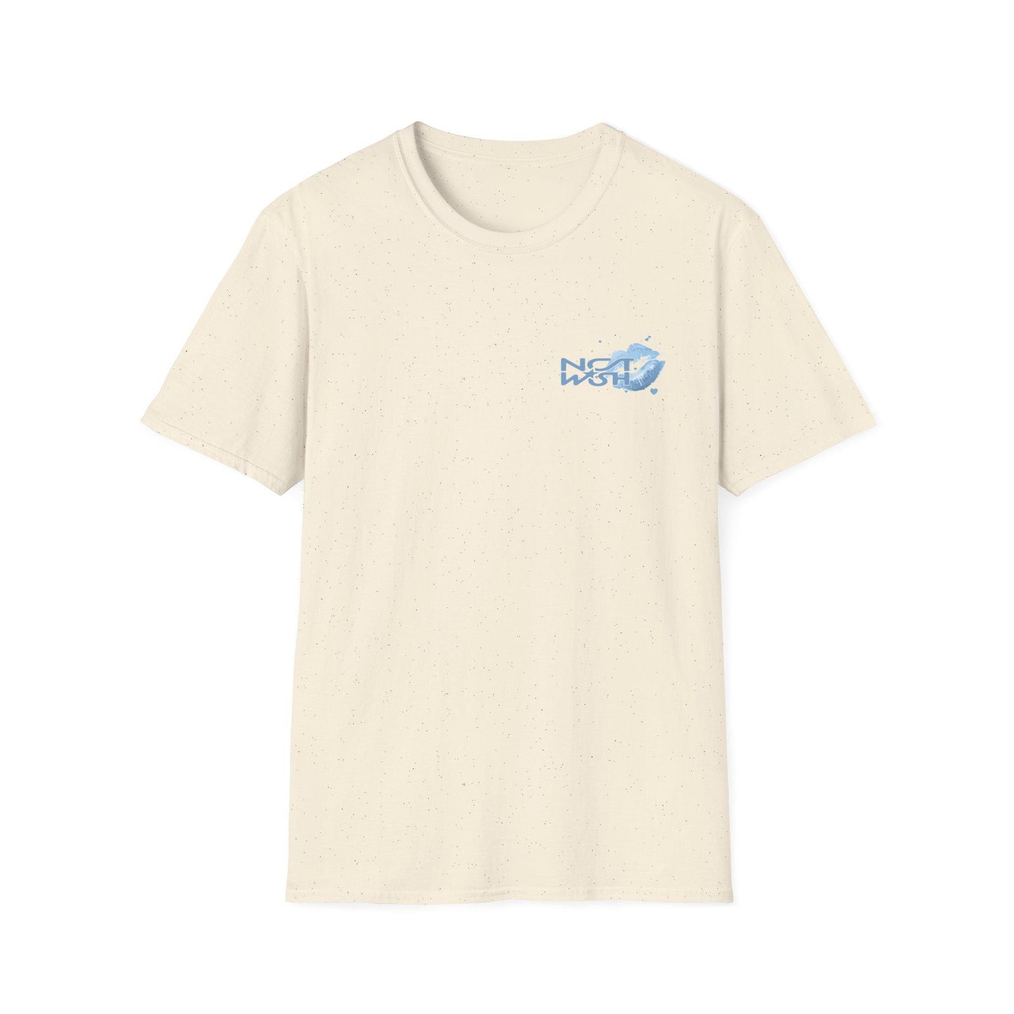 NCT Wish Kpop Logo Lipstick Kiss Cotton T-Shirt, Concert Outfit