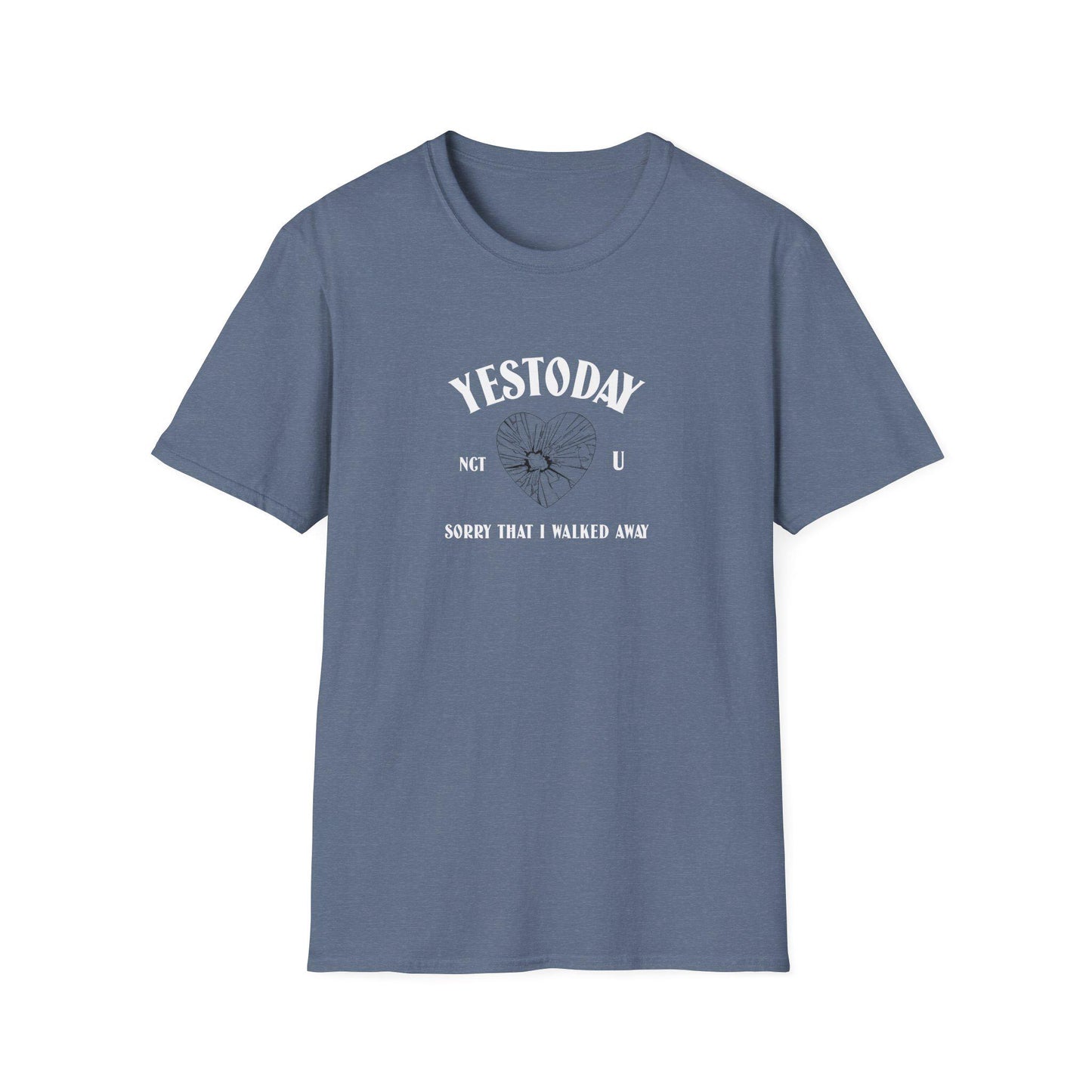 NCT U Kpop Shirt, Yestoday Lyric Tee, Fan Merch, Concert Outfit, Unisex Cotton T-Shirt