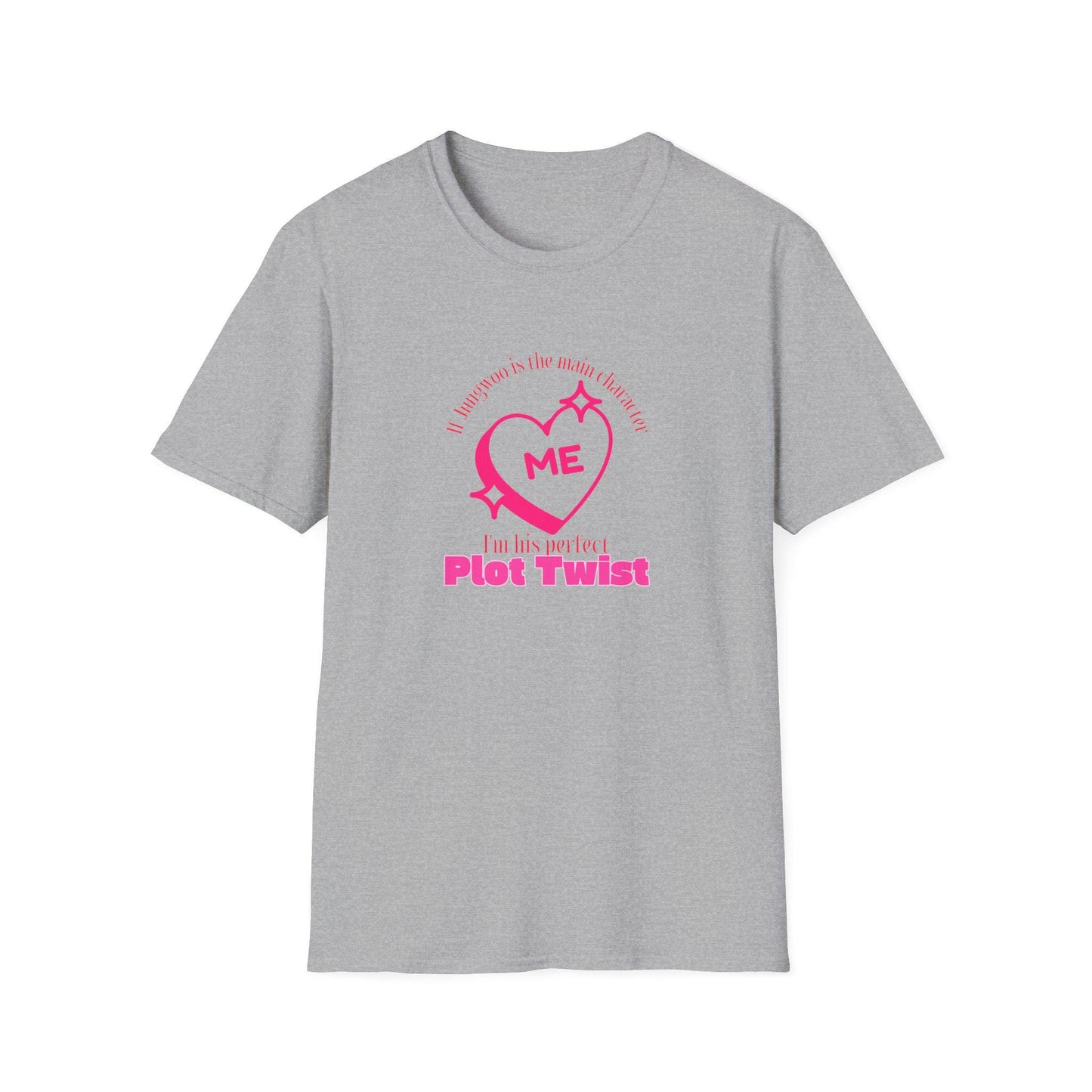 Jungwoo Kpop Shirt, Plot Twist Tee, NCT127 Fan Merch, Concert Outfit, Unisex Cotton T-Shirt
