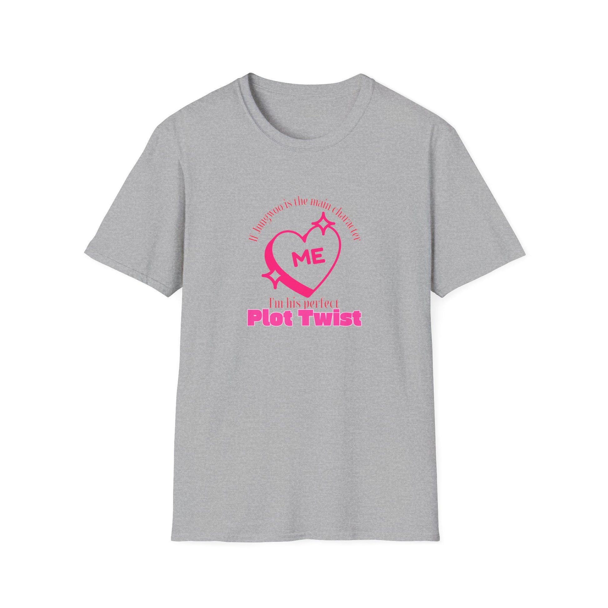 Jungwoo Kpop Shirt, Plot Twist Tee, NCT127 Fan Merch, Concert Outfit, Unisex Cotton T-Shirt