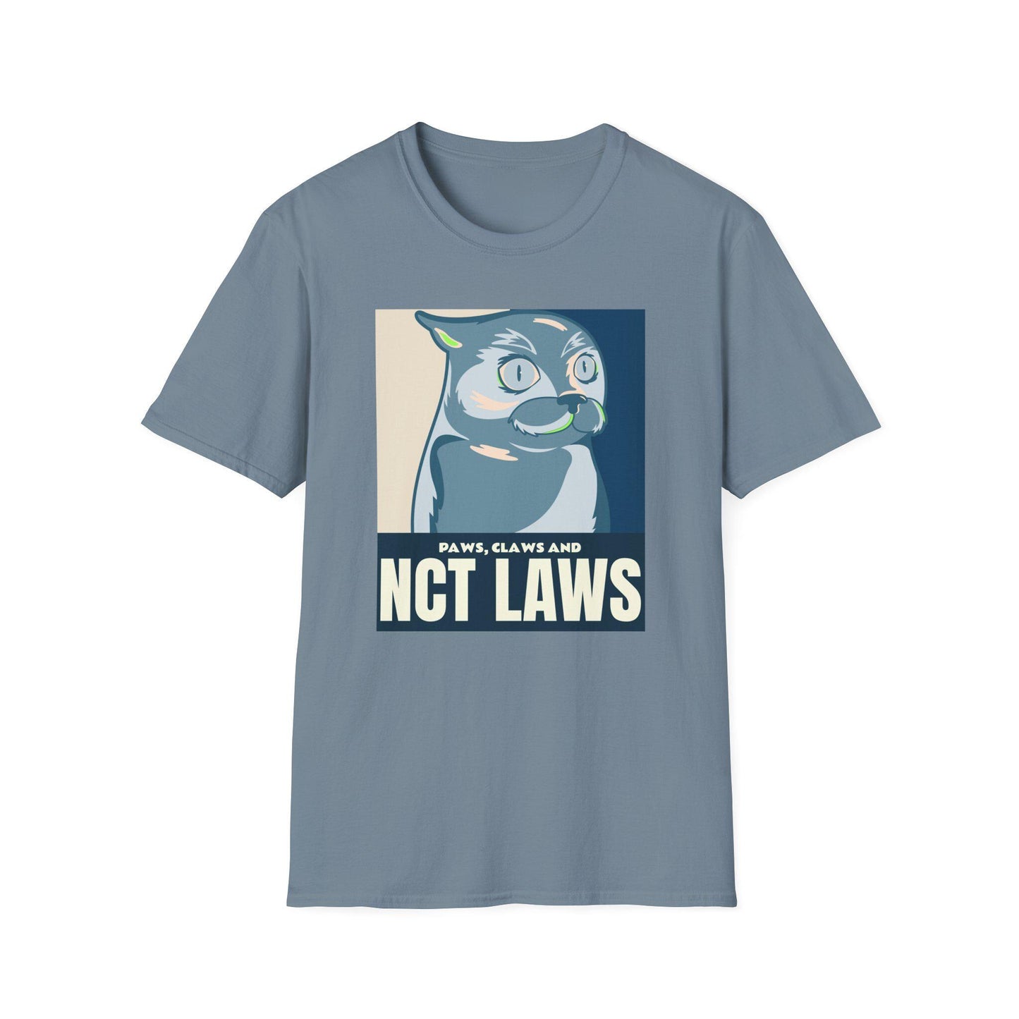 NCT Kpop Shirt, Paws Claws and NCT Laws Tee, Funny Fan Merch, Cute Outfit, Unisex Cotton T-Shirt
