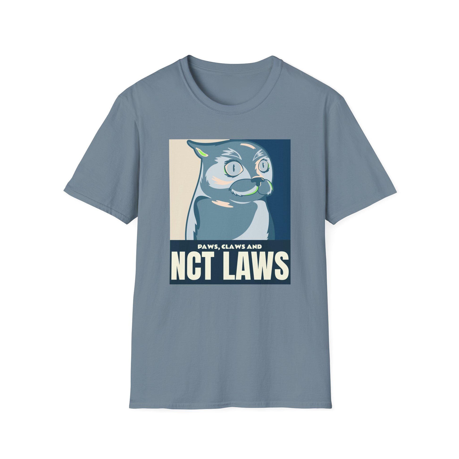 NCT Kpop Shirt, Paws Claws and NCT Laws Tee, Funny Fan Merch, Cute Outfit, Unisex Cotton T-Shirt