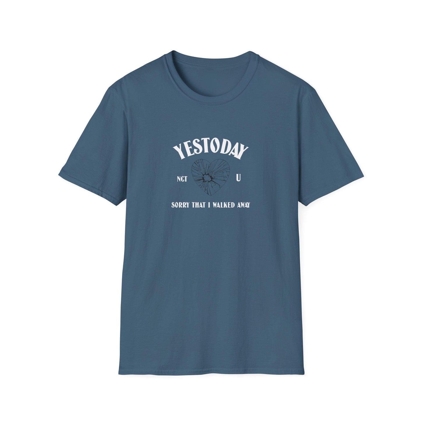 NCT U Kpop Shirt, Yestoday Lyric Tee, Fan Merch, Concert Outfit, Unisex Cotton T-Shirt