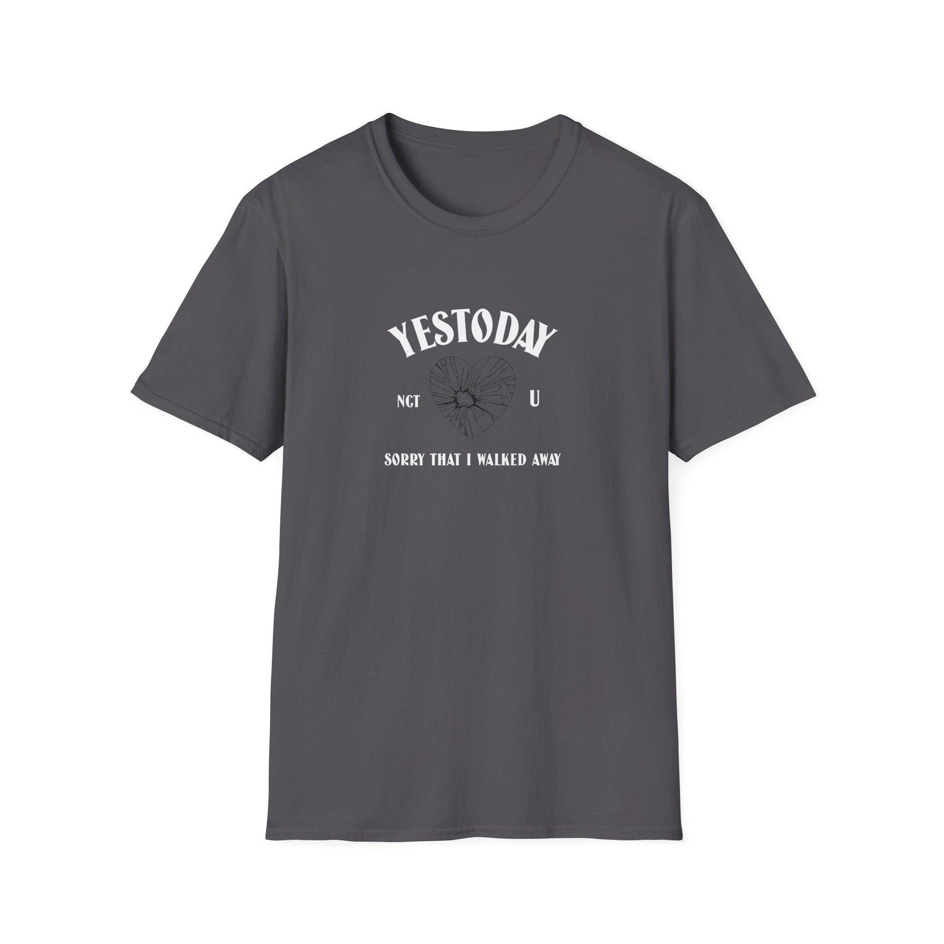 NCT U Kpop Shirt, Yestoday Lyric Tee, Fan Merch, Concert Outfit, Unisex Cotton T-Shirt