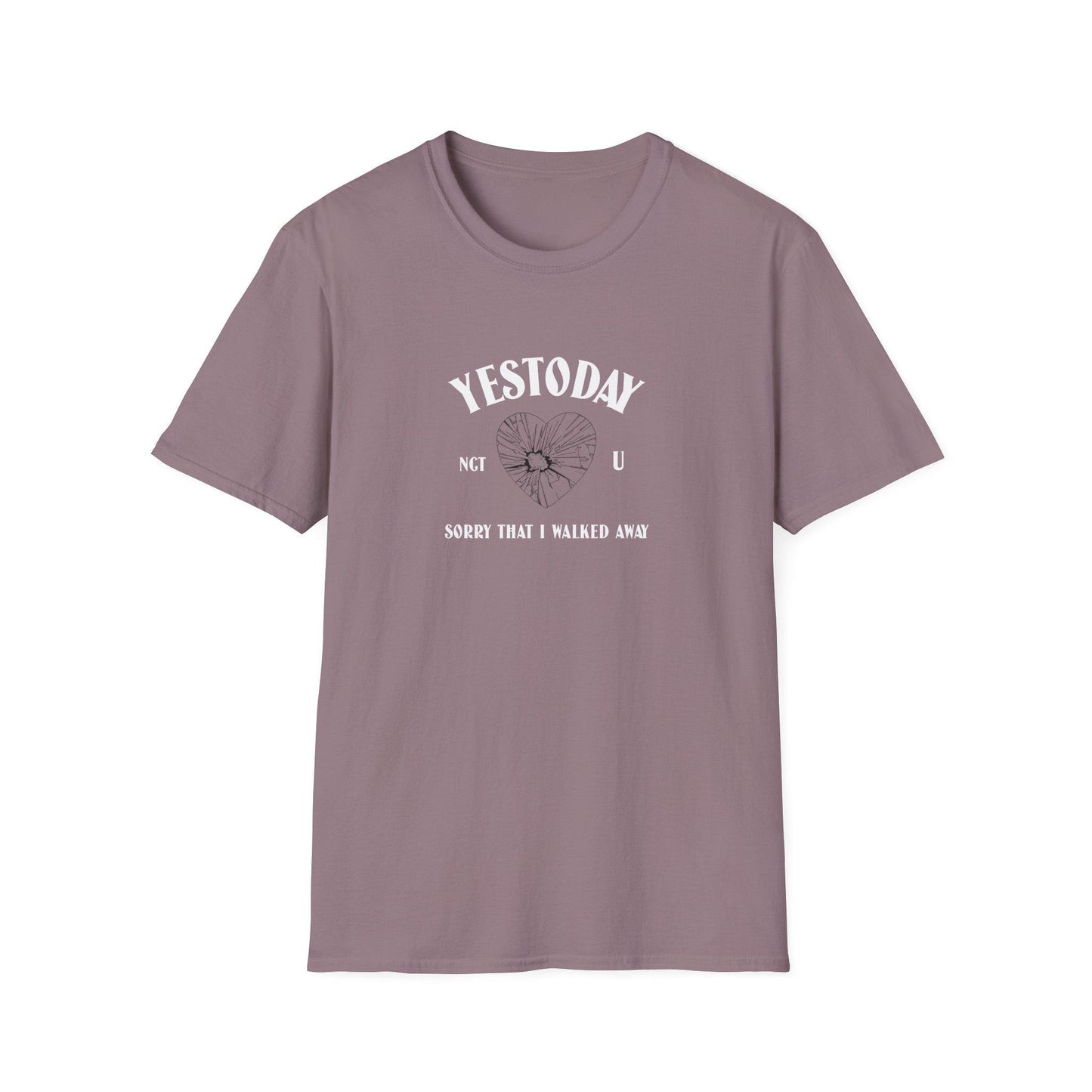NCT U Kpop Shirt, Yestoday Lyric Tee, Fan Merch, Concert Outfit, Unisex Cotton T-Shirt