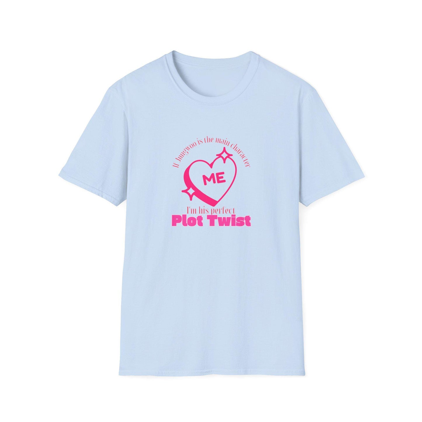 Jungwoo Kpop Shirt, Plot Twist Tee, NCT127 Fan Merch, Concert Outfit, Unisex Cotton T-Shirt