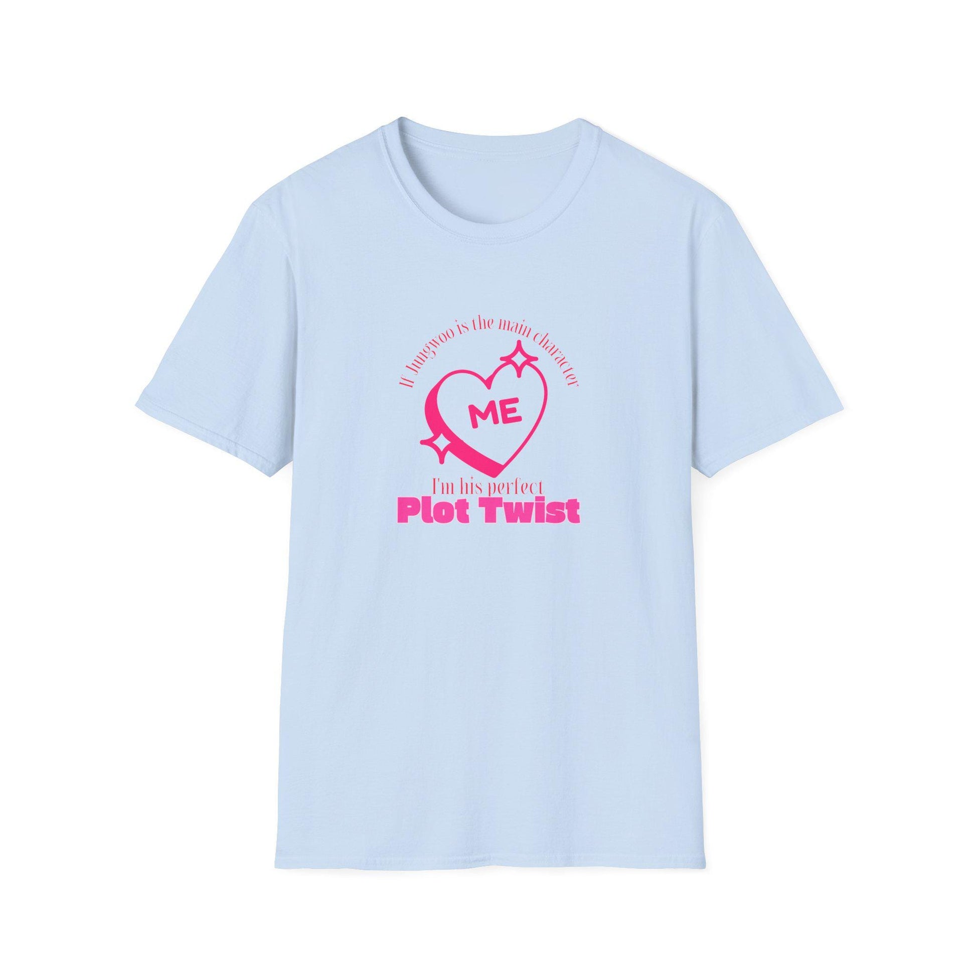 Jungwoo Kpop Shirt, Plot Twist Tee, NCT127 Fan Merch, Concert Outfit, Unisex Cotton T-Shirt