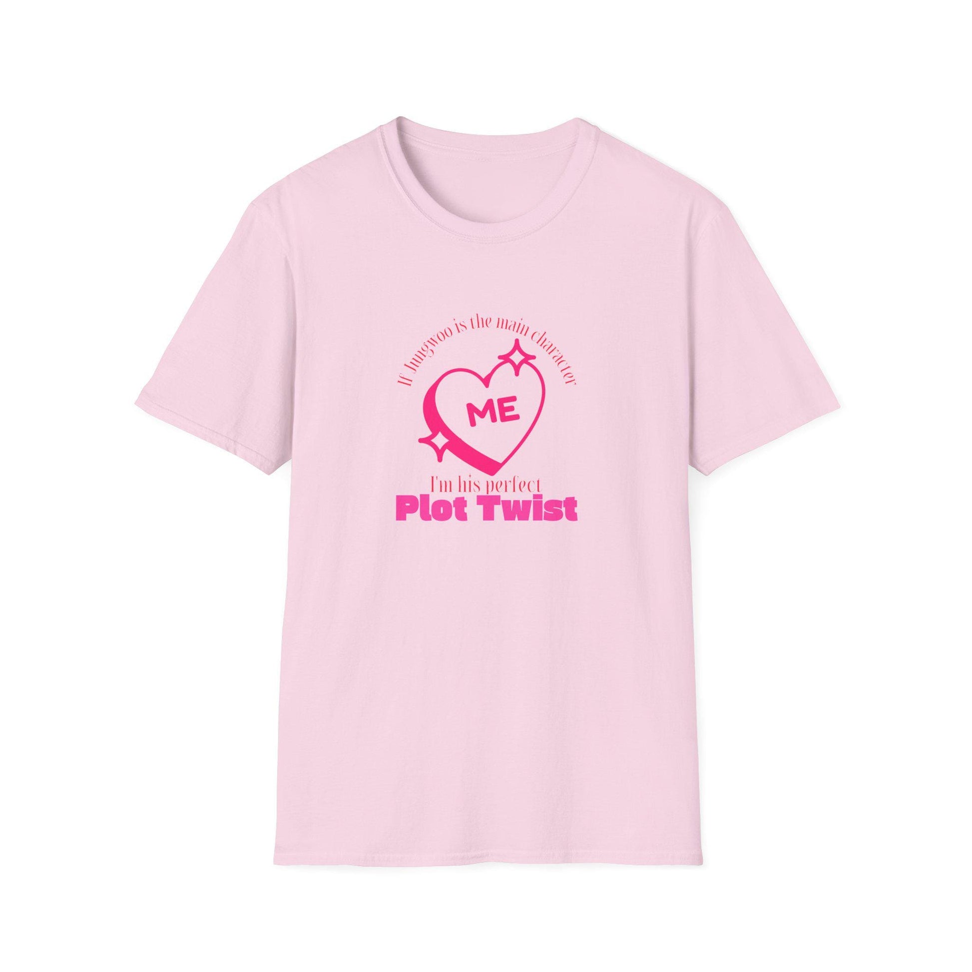 Jungwoo Kpop Shirt, Plot Twist Tee, NCT127 Fan Merch, Concert Outfit, Unisex Cotton T-Shirt