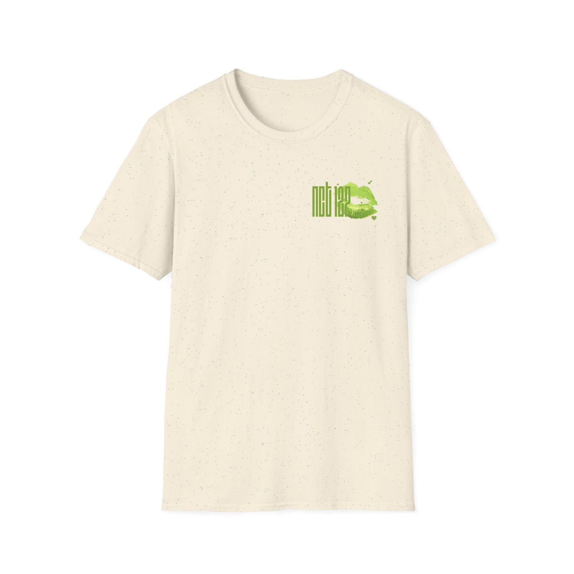 Kpop Shirt, Logo Lipstick Kiss Tee, NCT127 Fan Merch, Concert Outfit, Unisex Cotton T-Shirt