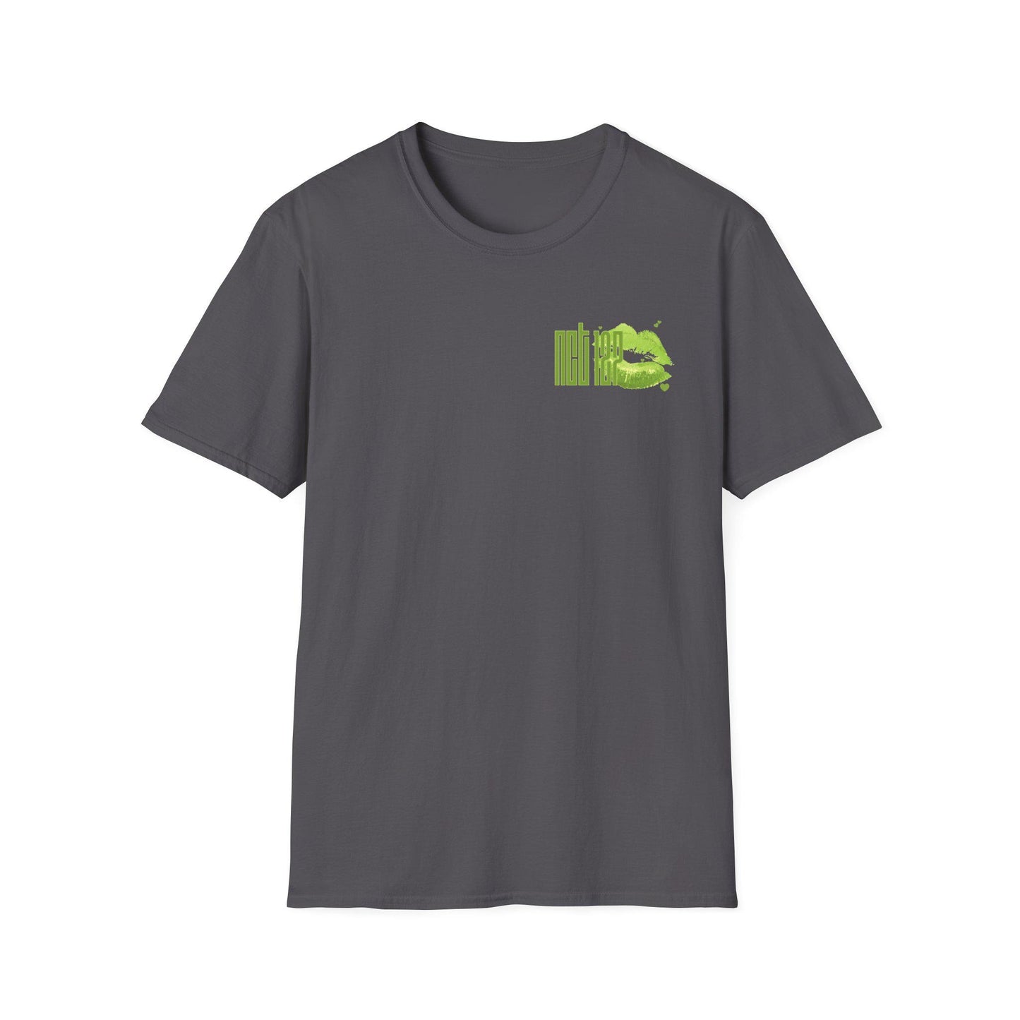 Kpop Shirt, Logo Lipstick Kiss Tee, NCT127 Fan Merch, Concert Outfit, Unisex Cotton T-Shirt