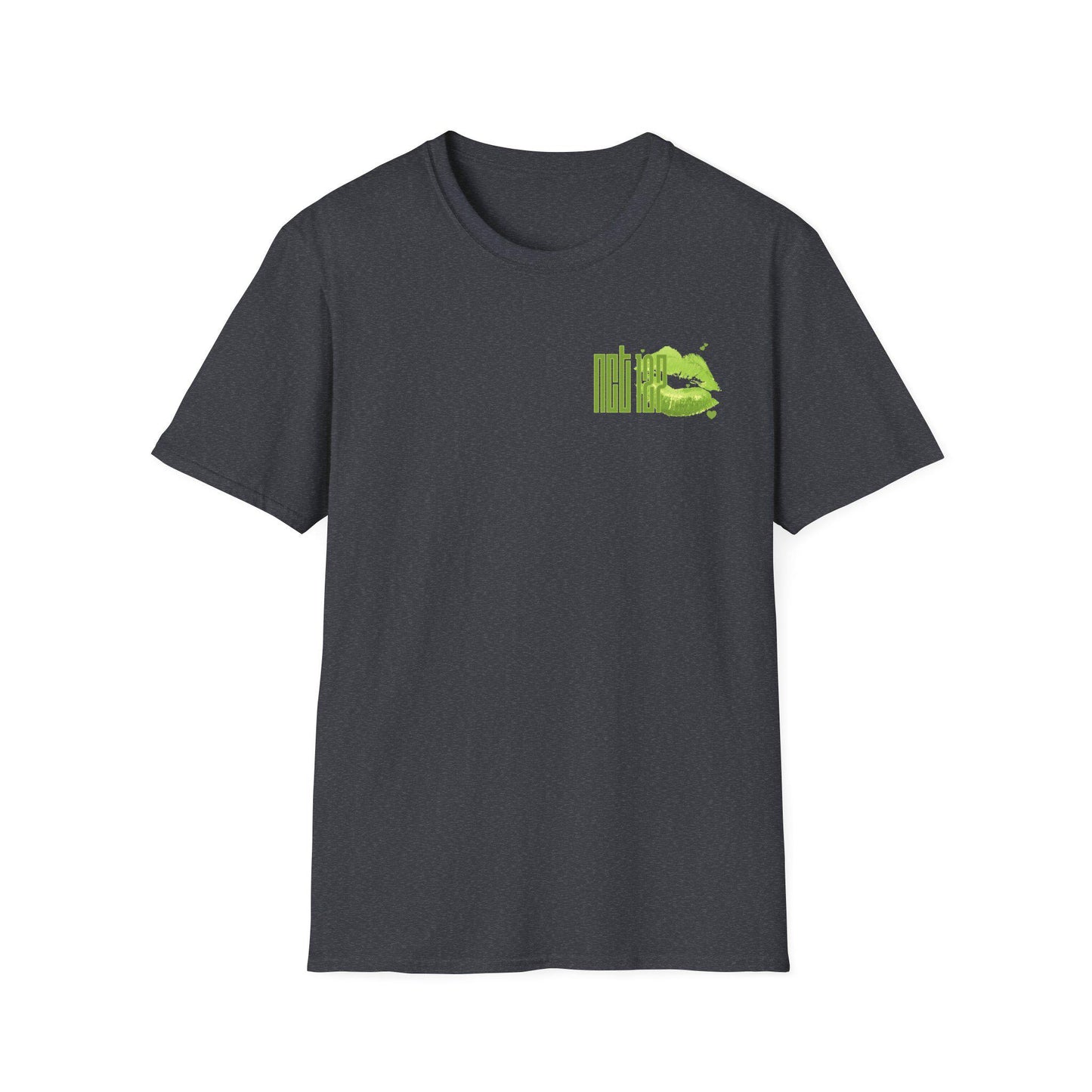 Kpop Shirt, Logo Lipstick Kiss Tee, NCT127 Fan Merch, Concert Outfit, Unisex Cotton T-Shirt