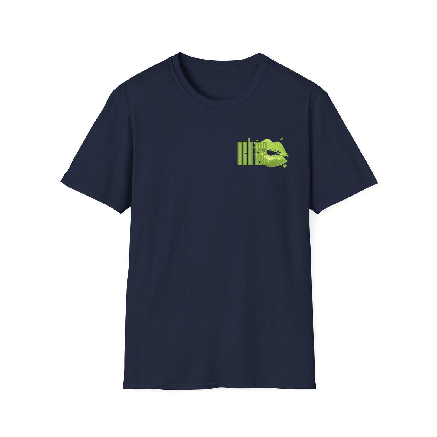 Kpop Shirt, Logo Lipstick Kiss Tee, NCT127 Fan Merch, Concert Outfit, Unisex Cotton T-Shirt