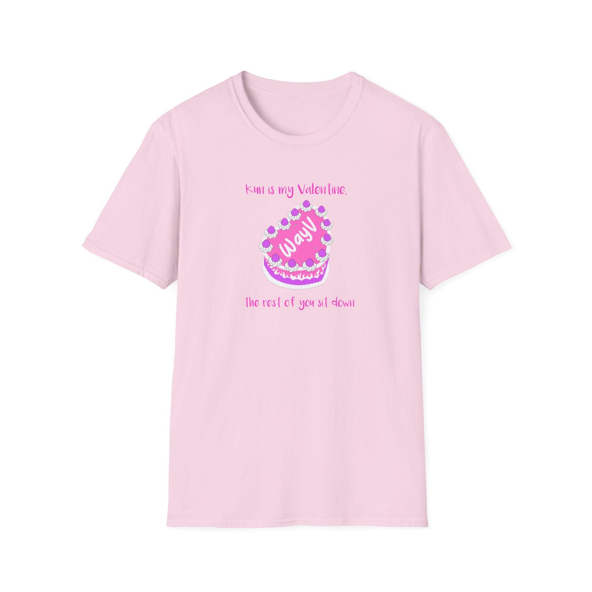 WayV Kpop Shirt, Kun Valentine Tee, Fan Merch, Concert Outfit, Unisex Cotton T-Shirt