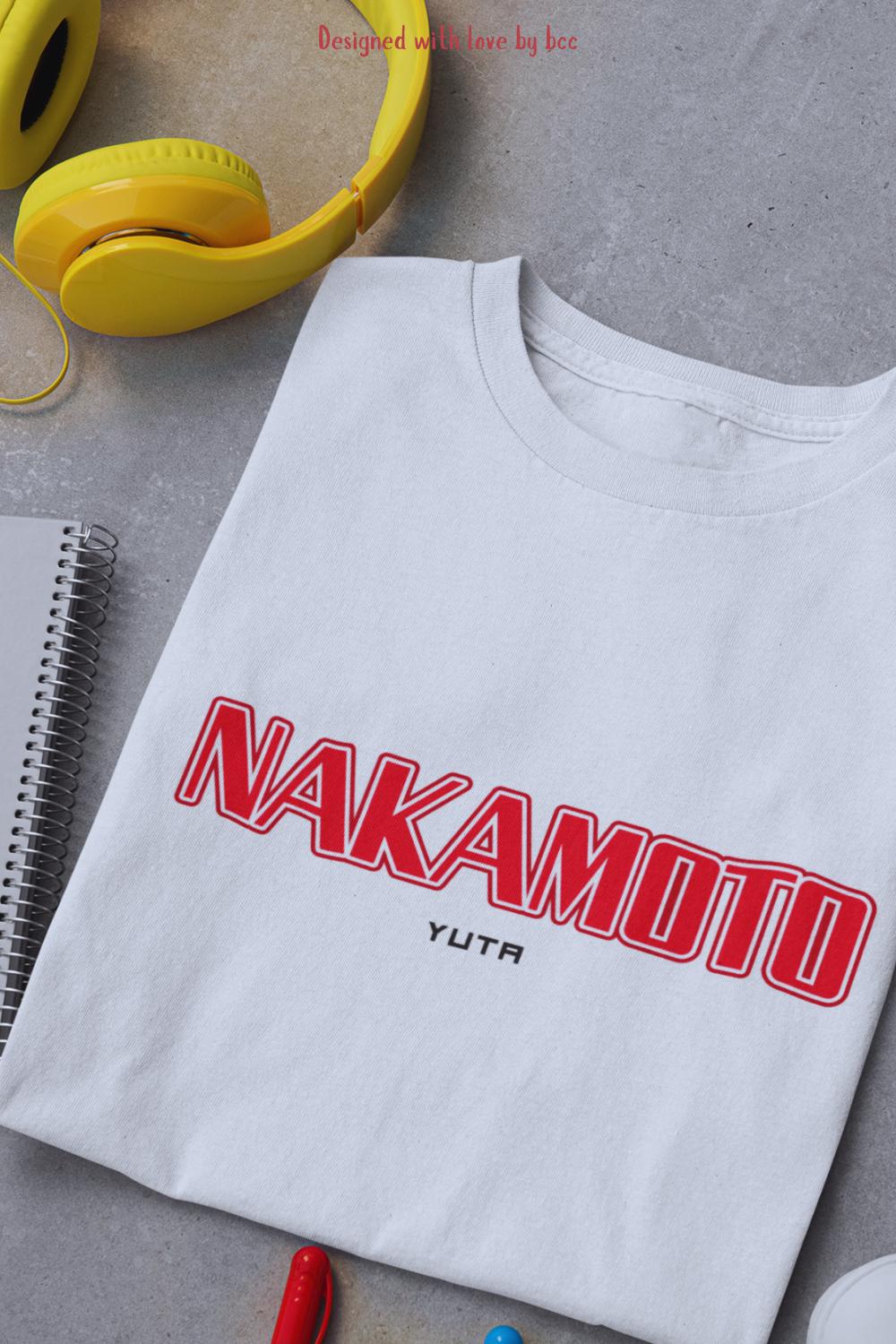 NCT 127 Kpop Shirt, Yuta Nakamoto Tee, Fan Merch, Concert Outfit, Unisex Cotton T-Shirt