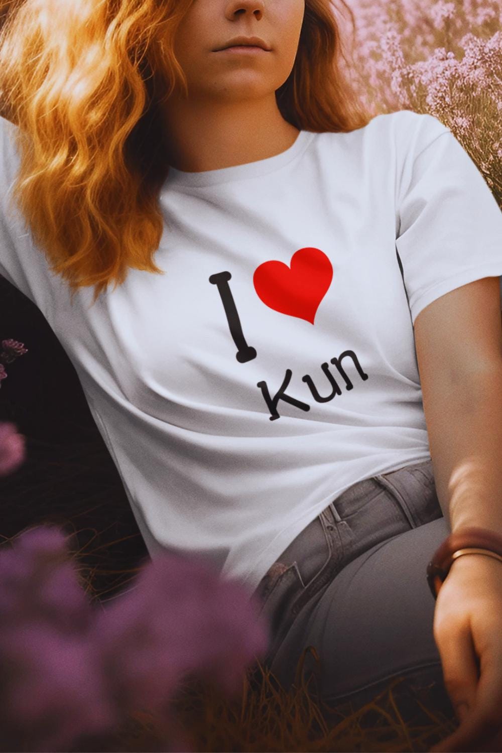 WayV Kpop Shirt, I Love Kun Tee, Fan Gift, Concert Outfit, Unisex Cotton T-Shirt