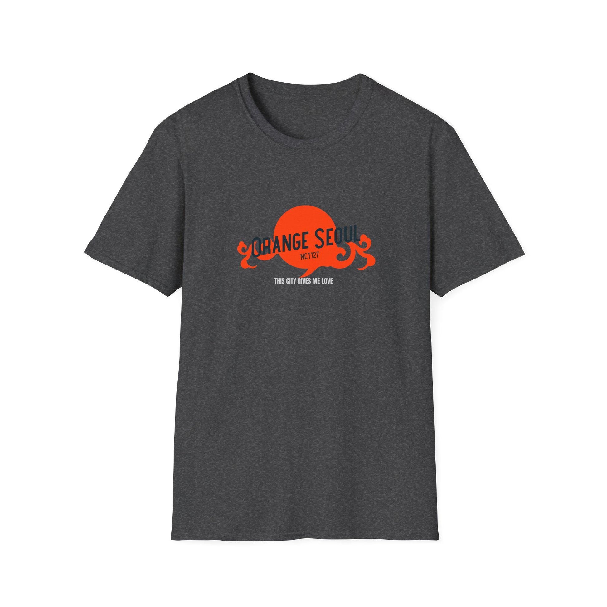 NCT 127 Kpop Shirt, Orange Seoul Tee, Fan Merch, Concert Outfit, Unisex Cotton T-Shirt