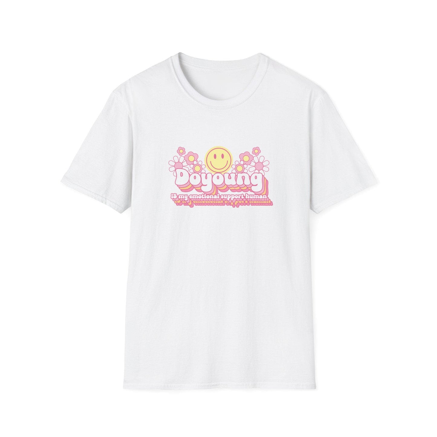 NCT Kpop Shirt, Doyoung Emotional Support Human Tee, Fan Merch, Concert Outfit, Unisex Cotton T-Shirt