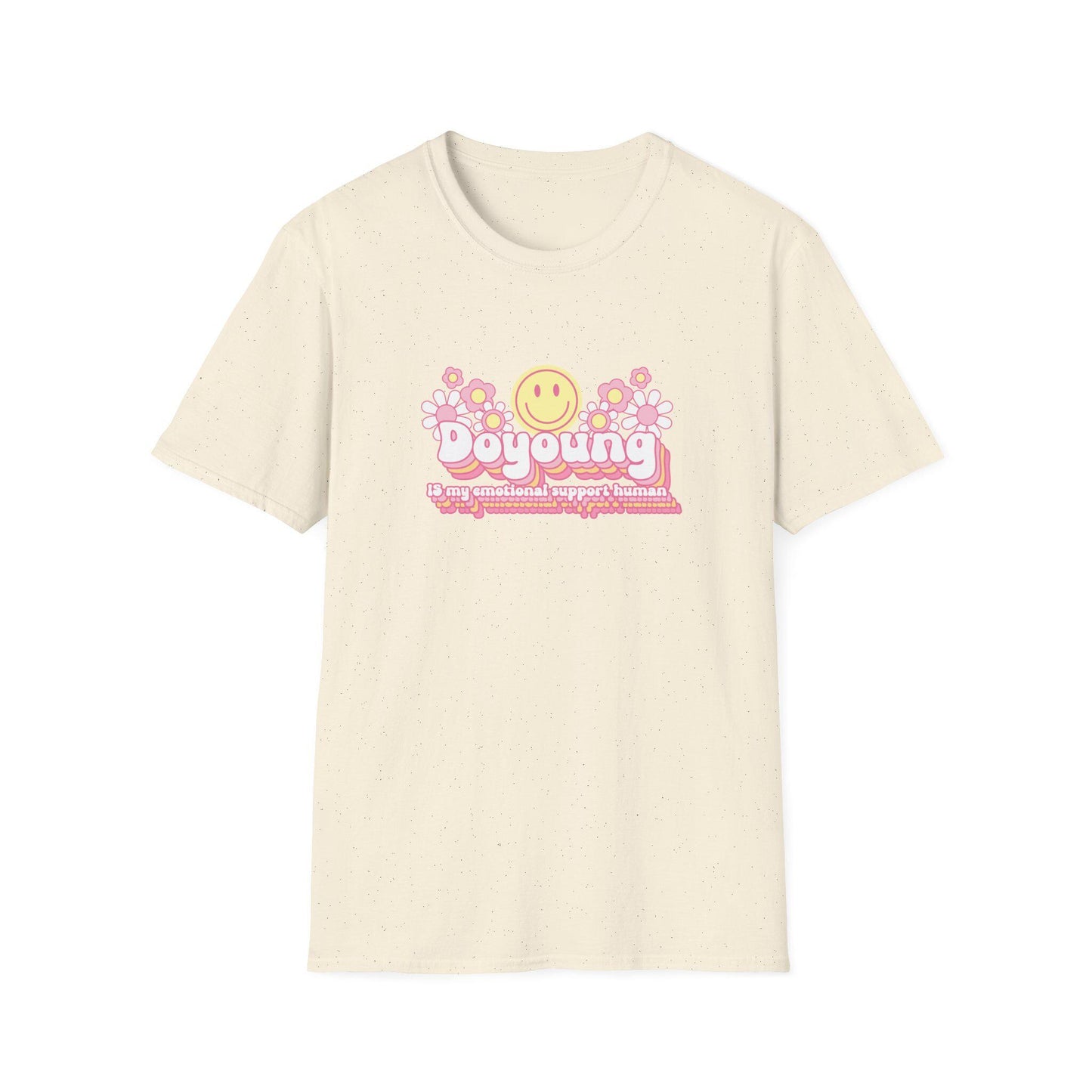 NCT Kpop Shirt, Doyoung Emotional Support Human Tee, Fan Merch, Concert Outfit, Unisex Cotton T-Shirt