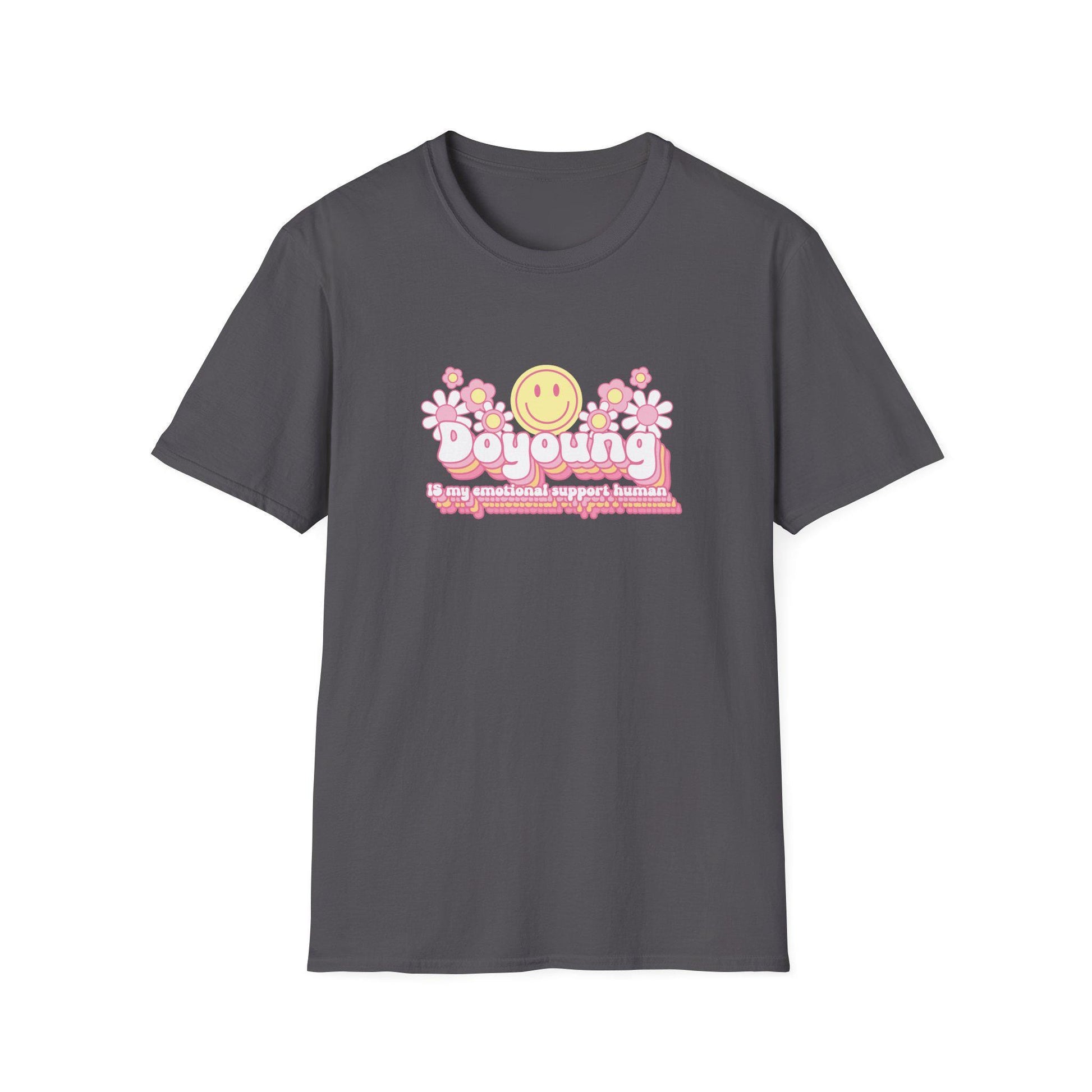NCT Kpop Shirt, Doyoung Emotional Support Human Tee, Fan Merch, Concert Outfit, Unisex Cotton T-Shirt
