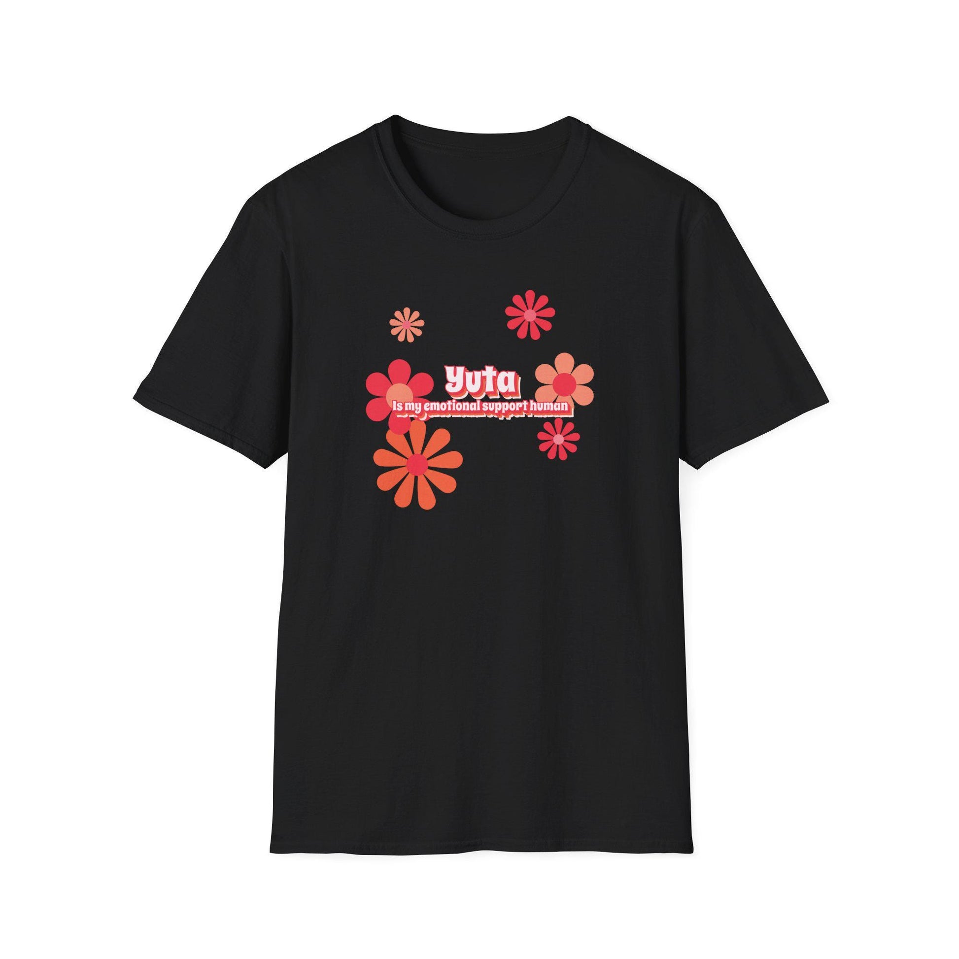 NCT 127 Kpop Shirt, Yuta Emotional Support Human Tee, Fan Merch, Concert Outfit, Unisex Cotton T-Shirt