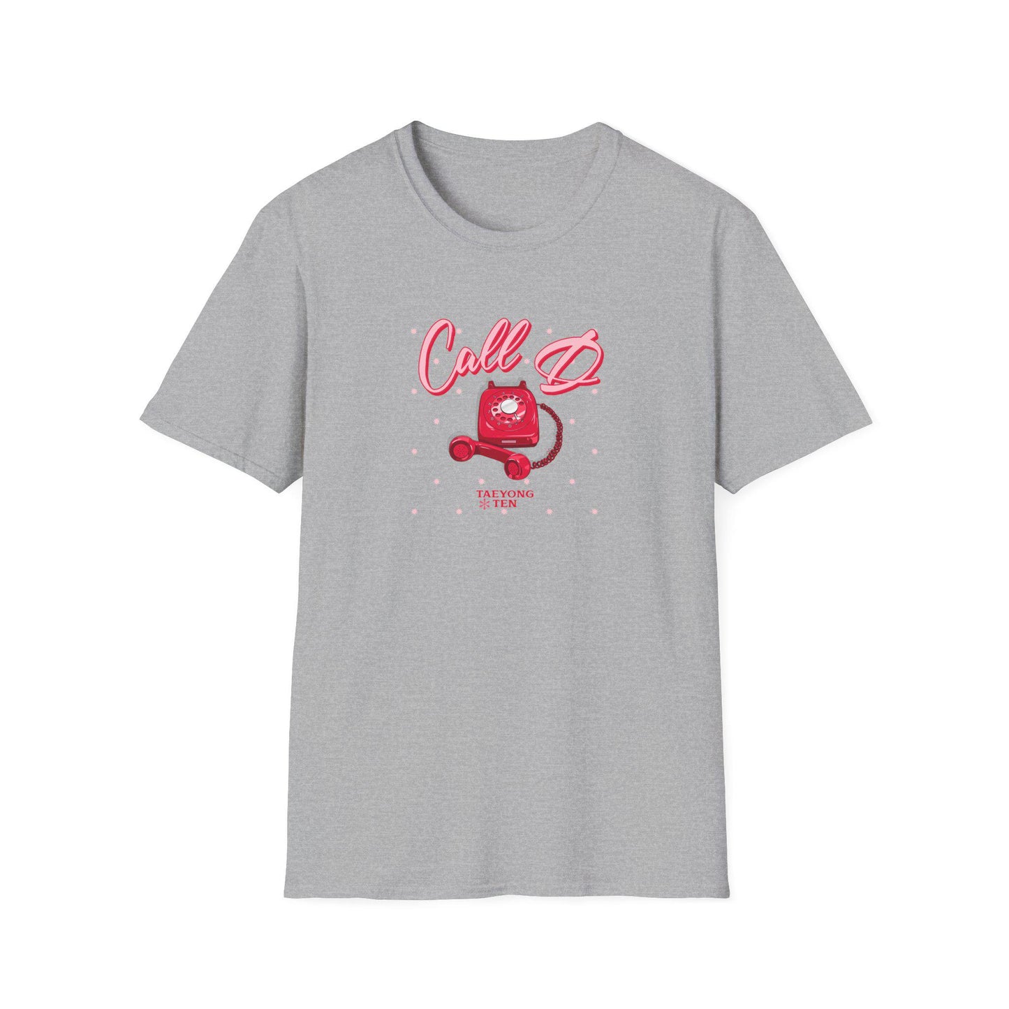 NCTU Kpop Shirt, Taeyong and Ten Call D Custom Tee, Fan Gift, Concert Outfit, Unisex Cotton T-Shirt