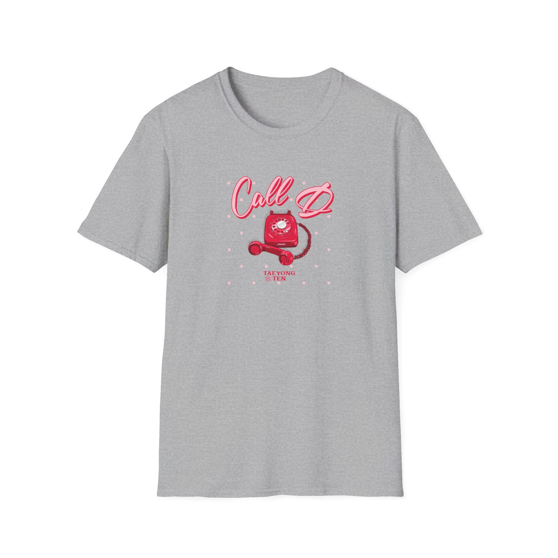 NCTU Kpop Shirt, Taeyong and Ten Call D Custom Tee, Fan Gift, Concert Outfit, Unisex Cotton T-Shirt