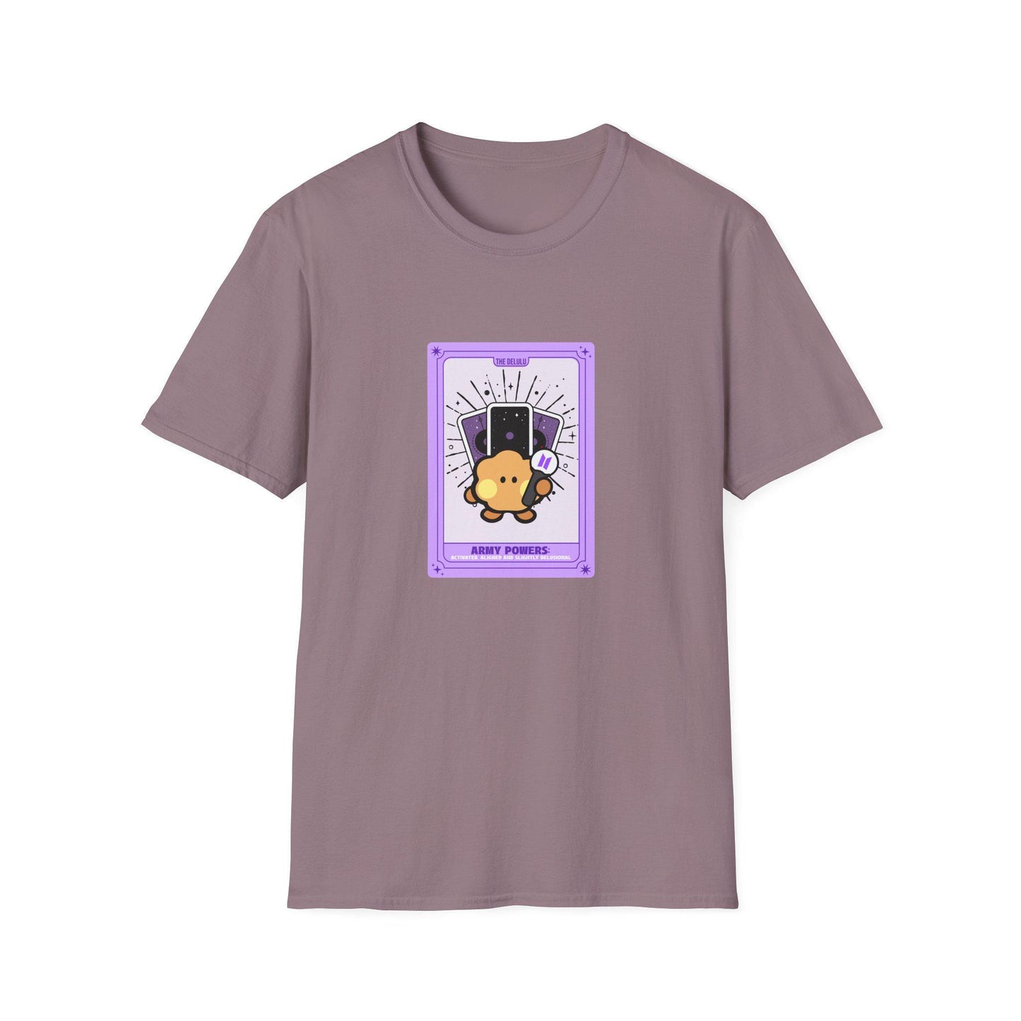 BTS Kpop Shirt, BT21 Shooky Tarot Design, Fan Gift, Concert Outfit Tee, Unisex Cotton Top