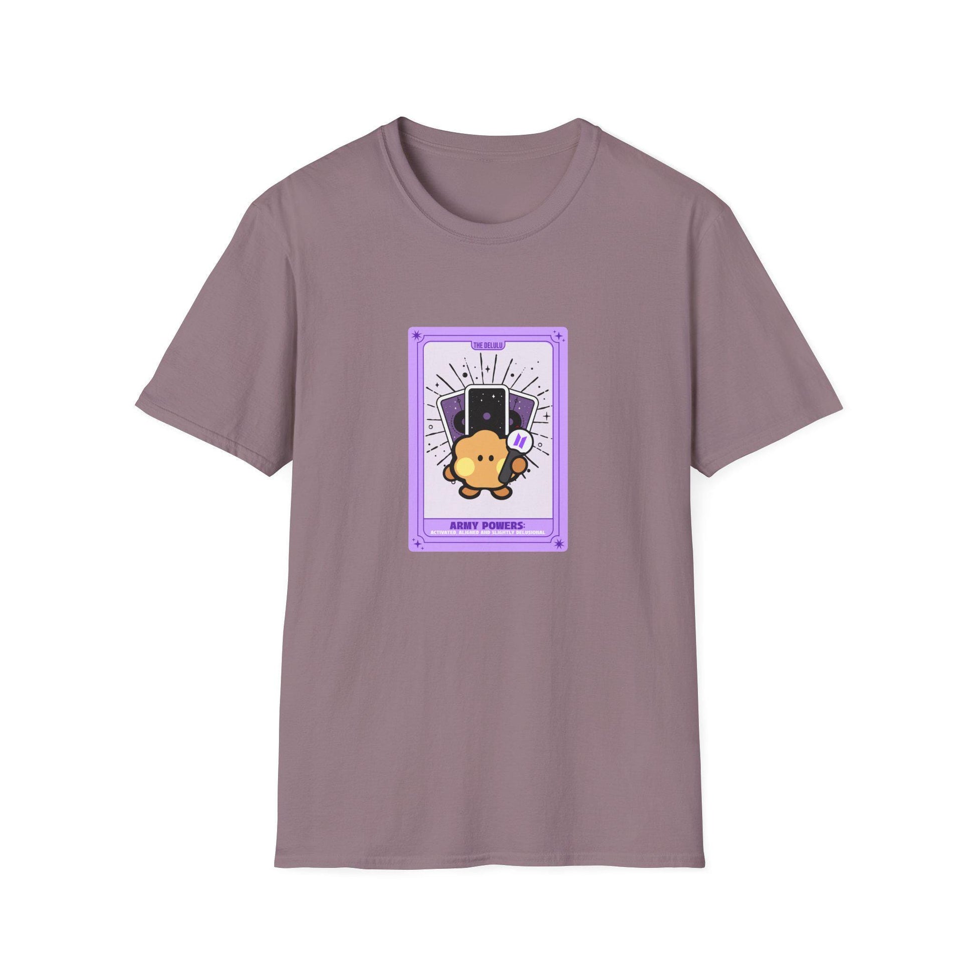 BTS Kpop Shirt, BT21 Shooky Tarot Design, Fan Gift, Concert Outfit Tee, Unisex Cotton Top