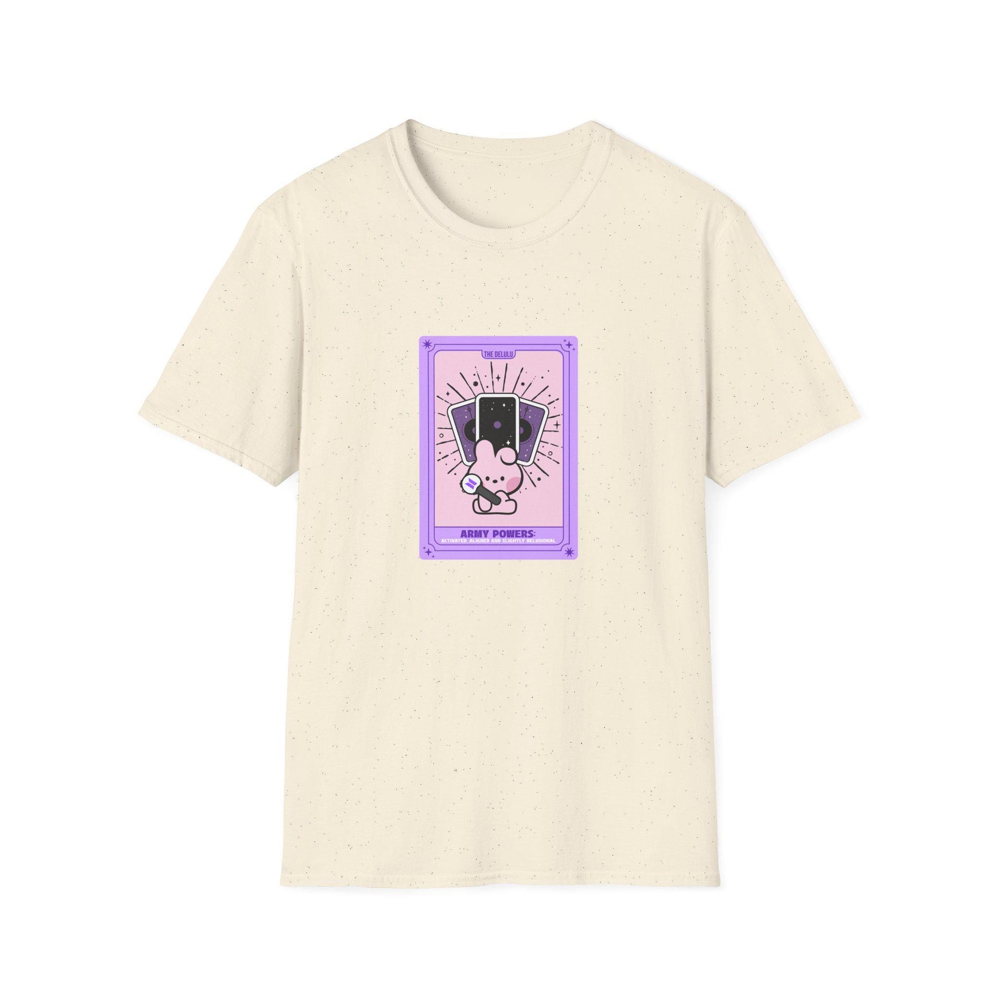 BTS Kpop Shirt, BT21 Cooky Tarot Tee, Fan Merch, Concert Outfit, Unisex Cotton T-Shirt