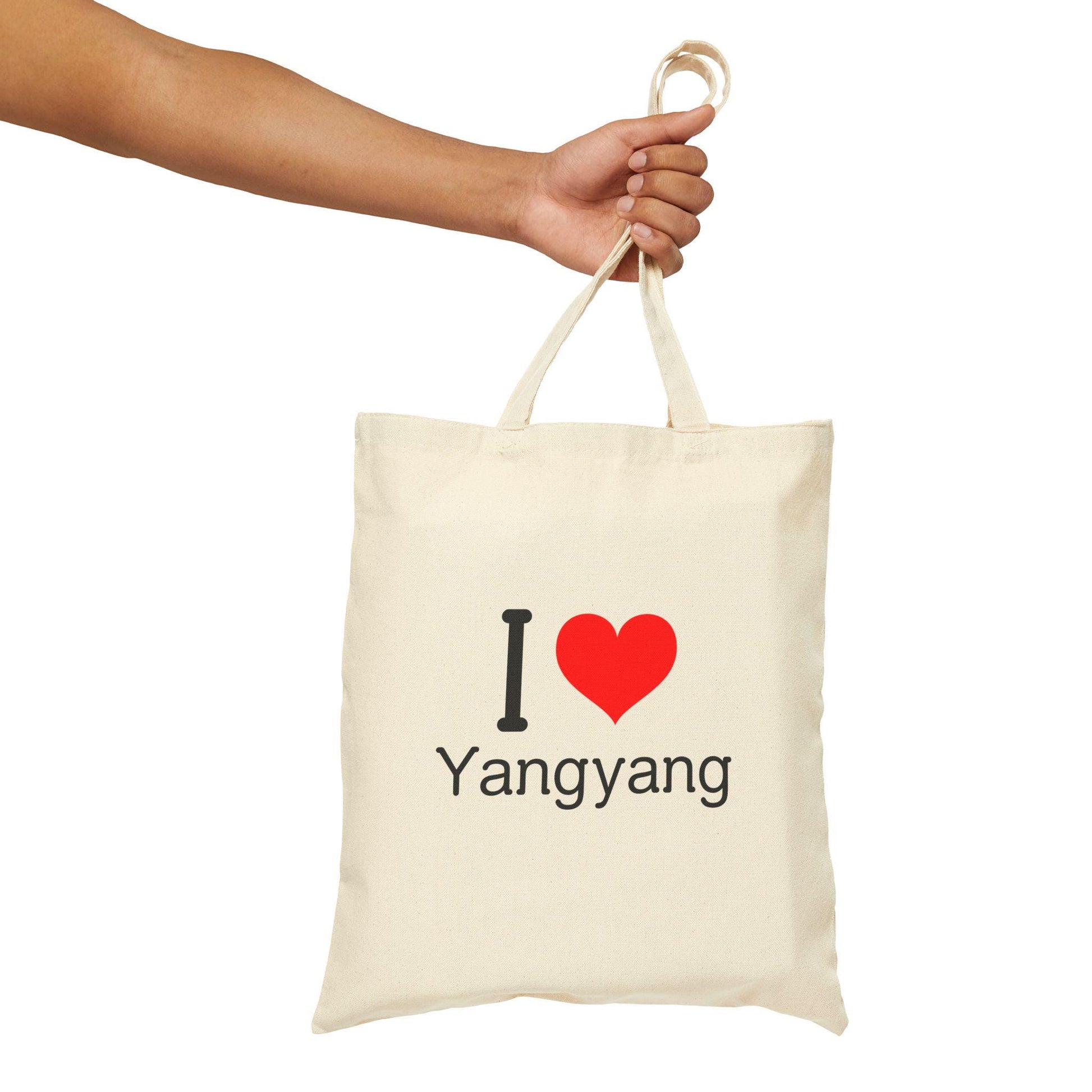 WayV Kpop, I Love Yangyang Tote, Aesthetic Outfit, Fan Merch, Unisex Cotton Tote Bag