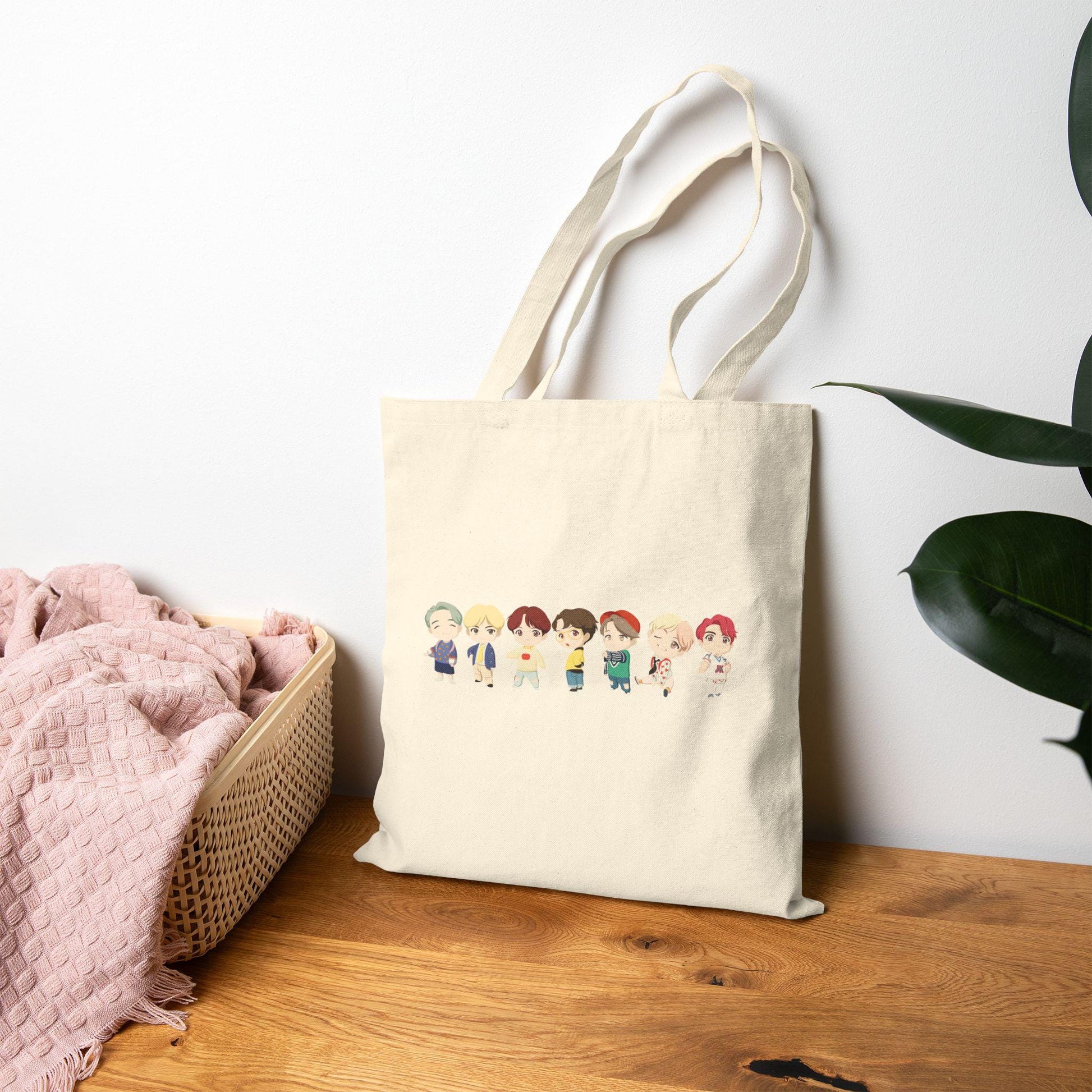 KPop Tote TinyTAN Idol Bag for BTS Army Fans