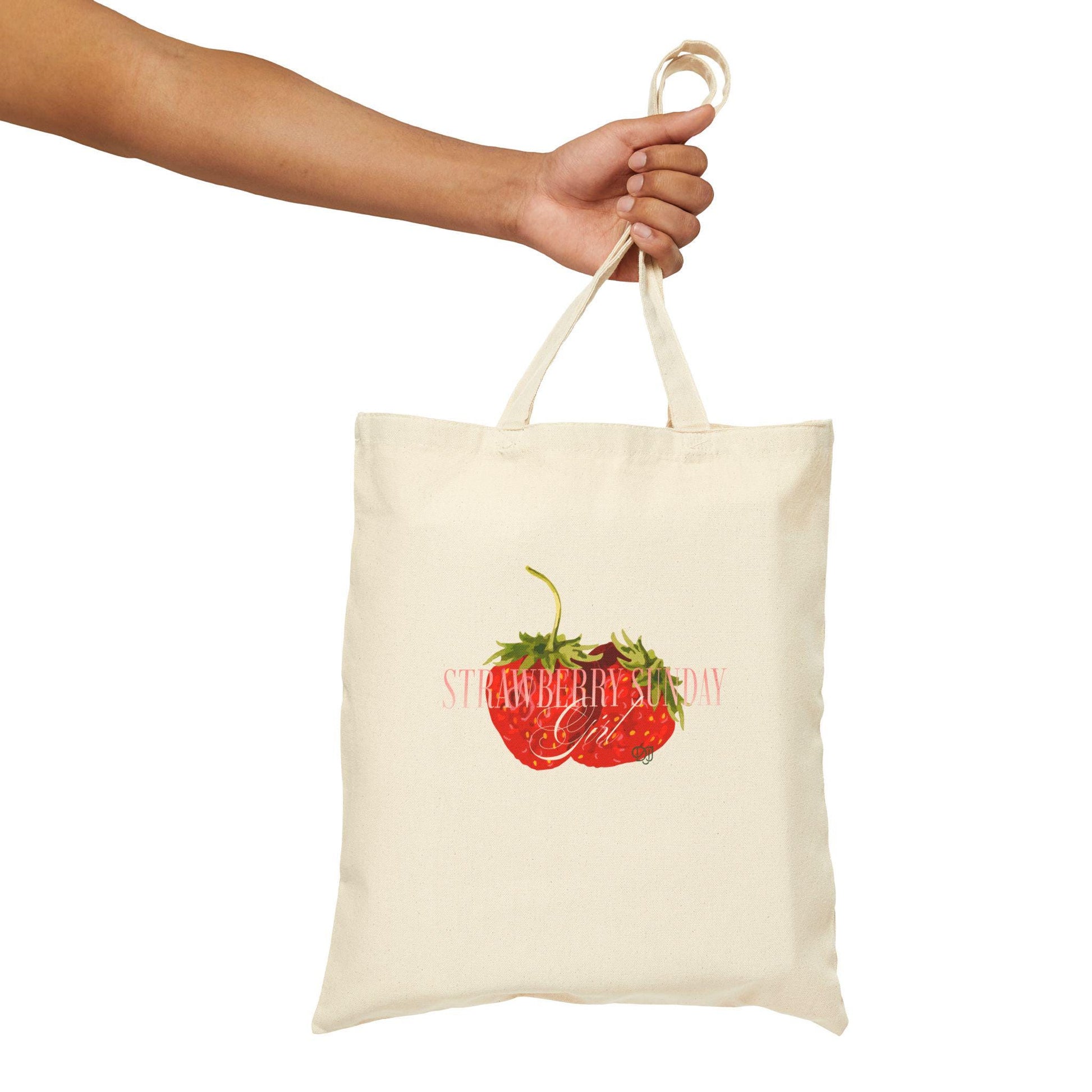 NCT DoJaeJung Kpop Tote Bag, Strawberry Sunday Tote, Fan Merch, Aesthetic Gift, Reusable Shopper