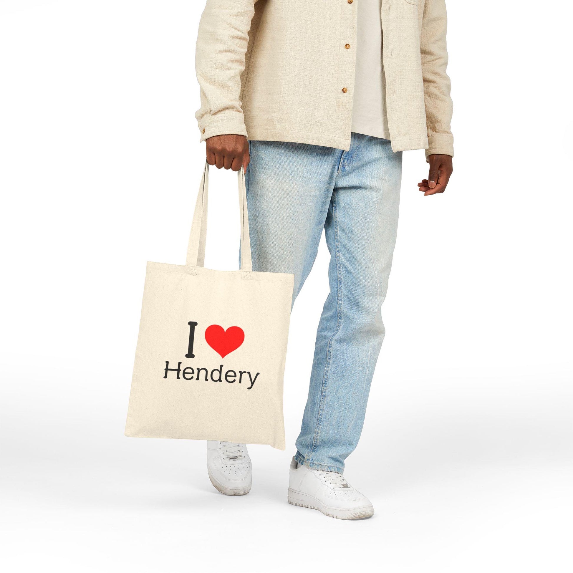 WayV Kpop, I Love Hendery Tote, Aesthetic Outfit, Fan Merch, Unisex Cotton Tote Bag